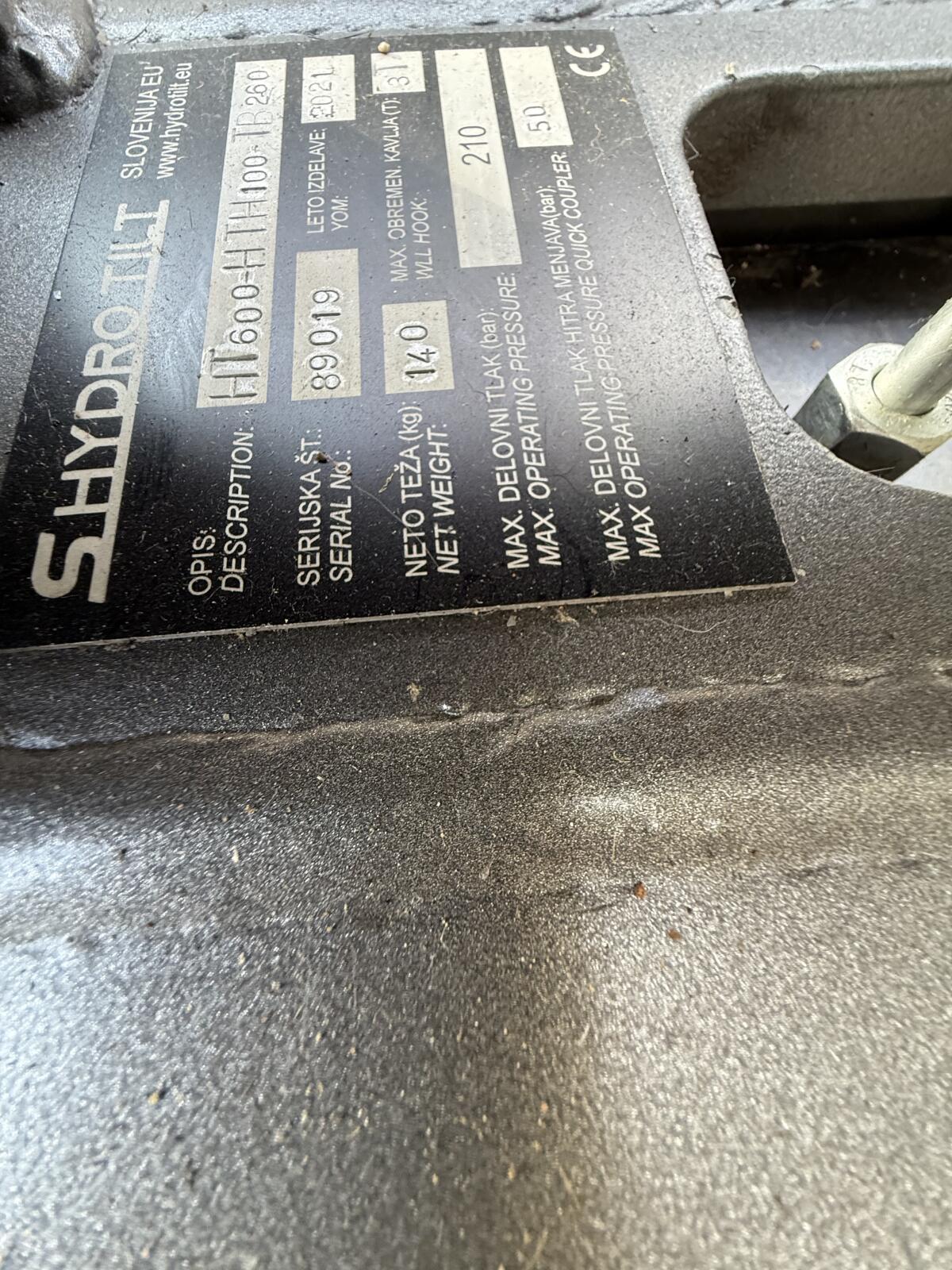 Powertilt mit hydr. Schnellwechsler 4,5t-6t 2