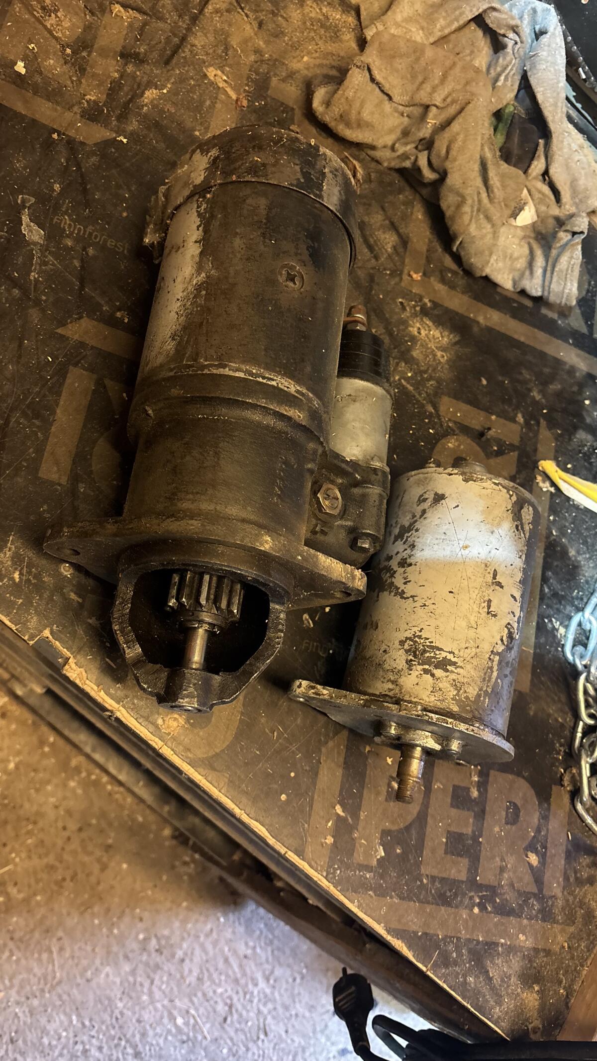 Starter & Lichtmaschine MF 35x 1