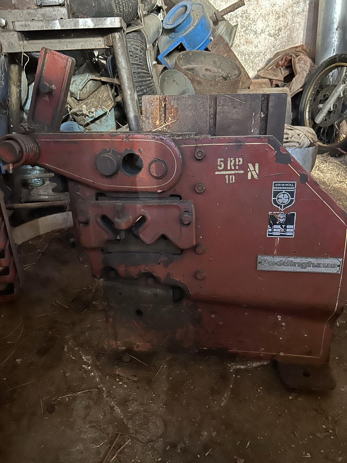 Peddinghaus Blech und Profilstahlschere 1