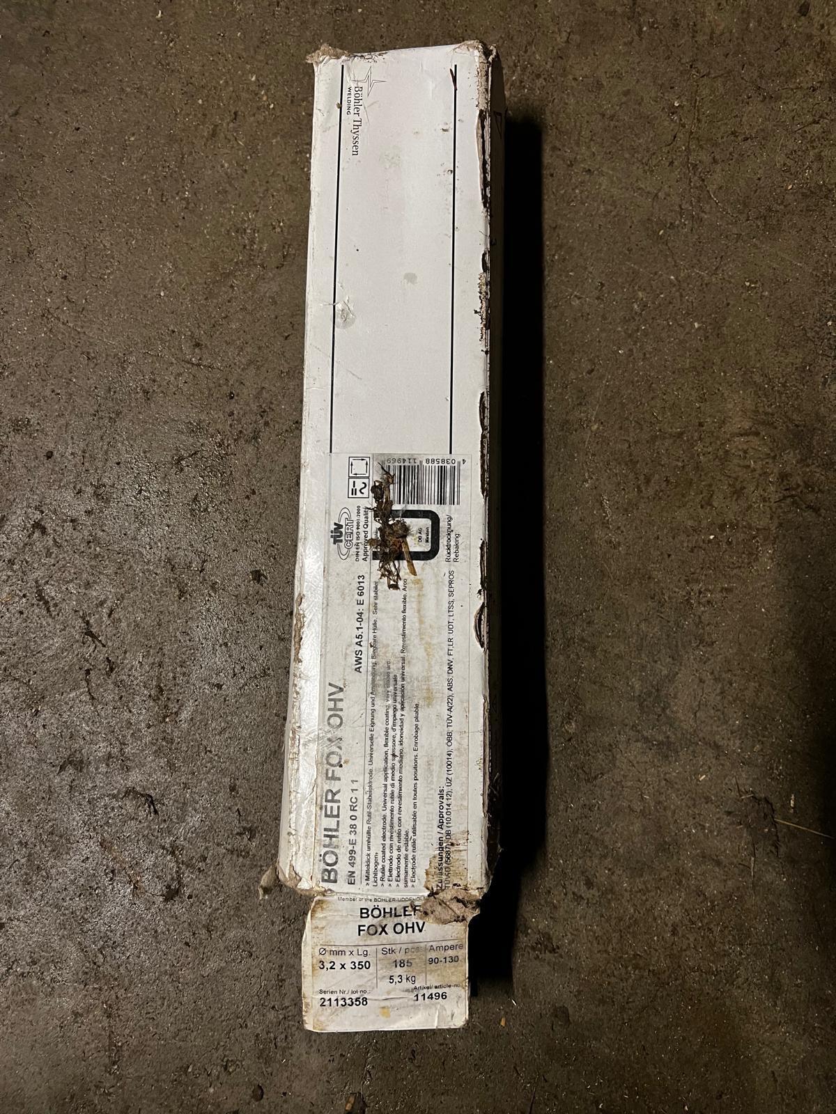 Schweißelektrode Böhler Fox 1