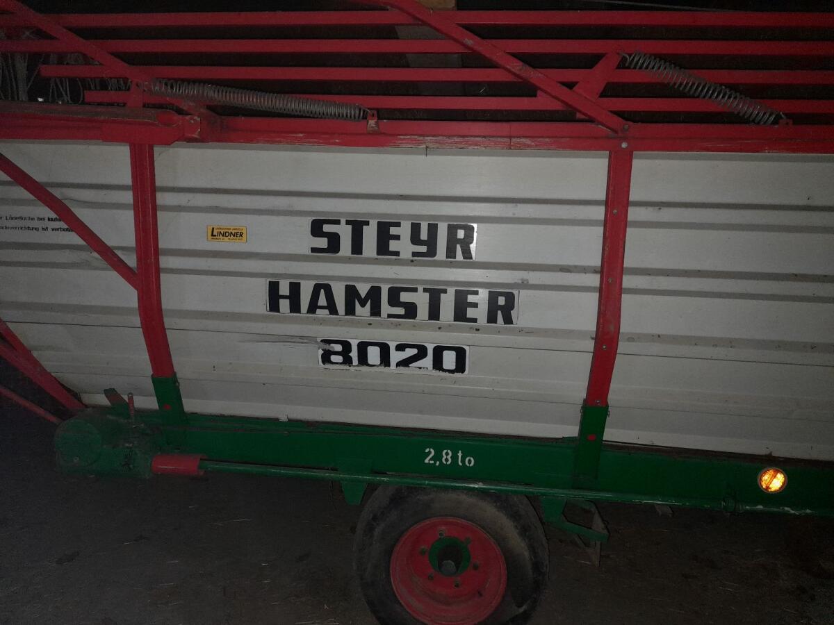 Ladewagen Steyr Hamster 8020 1