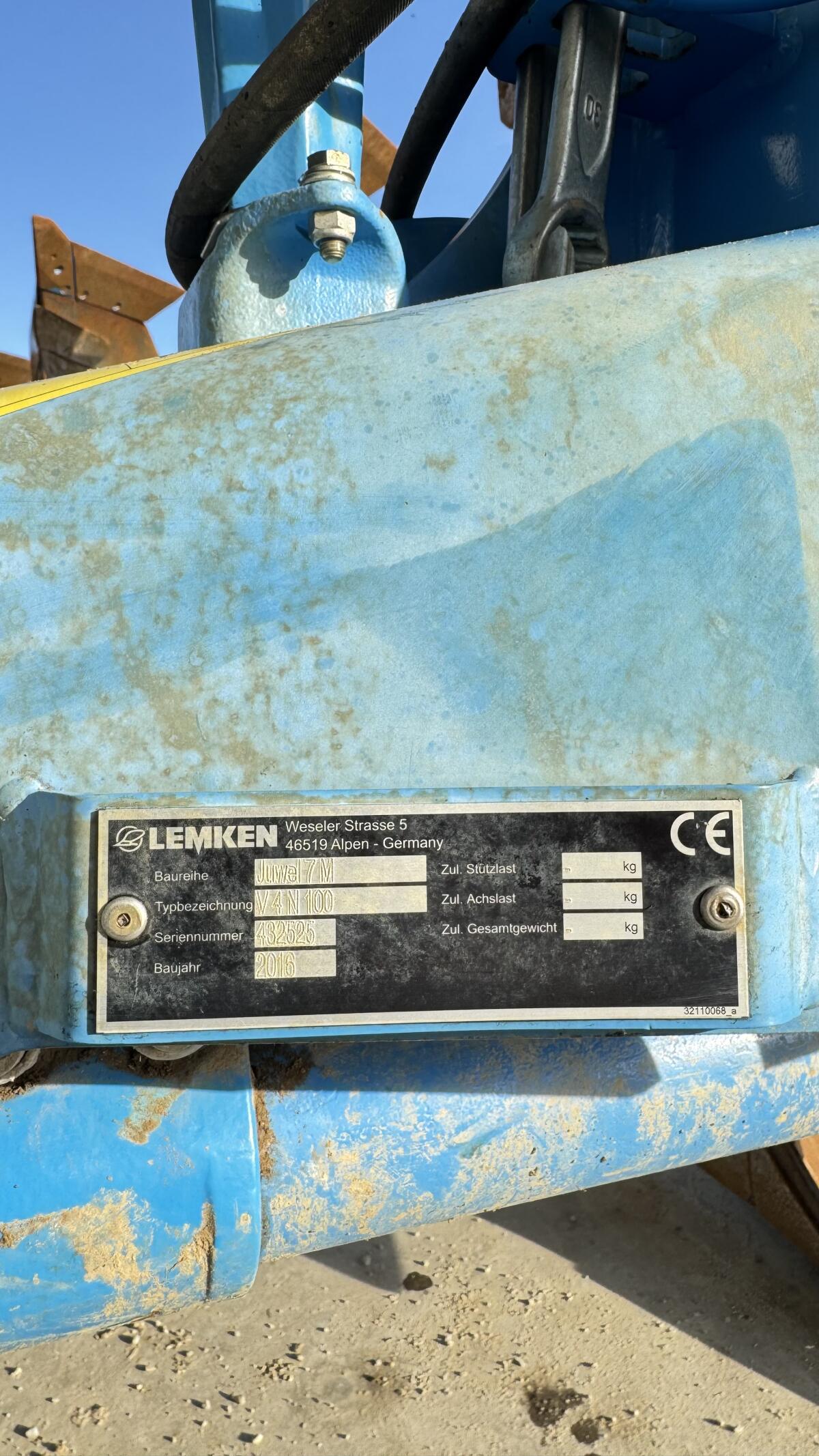 Lemken Juwel 7 3