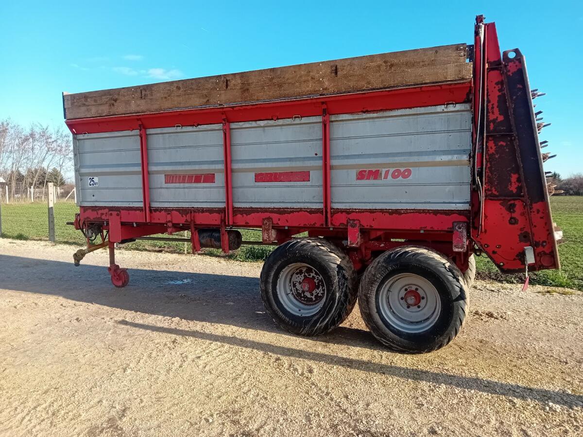 Gruber SM 100 Miststreuer 2