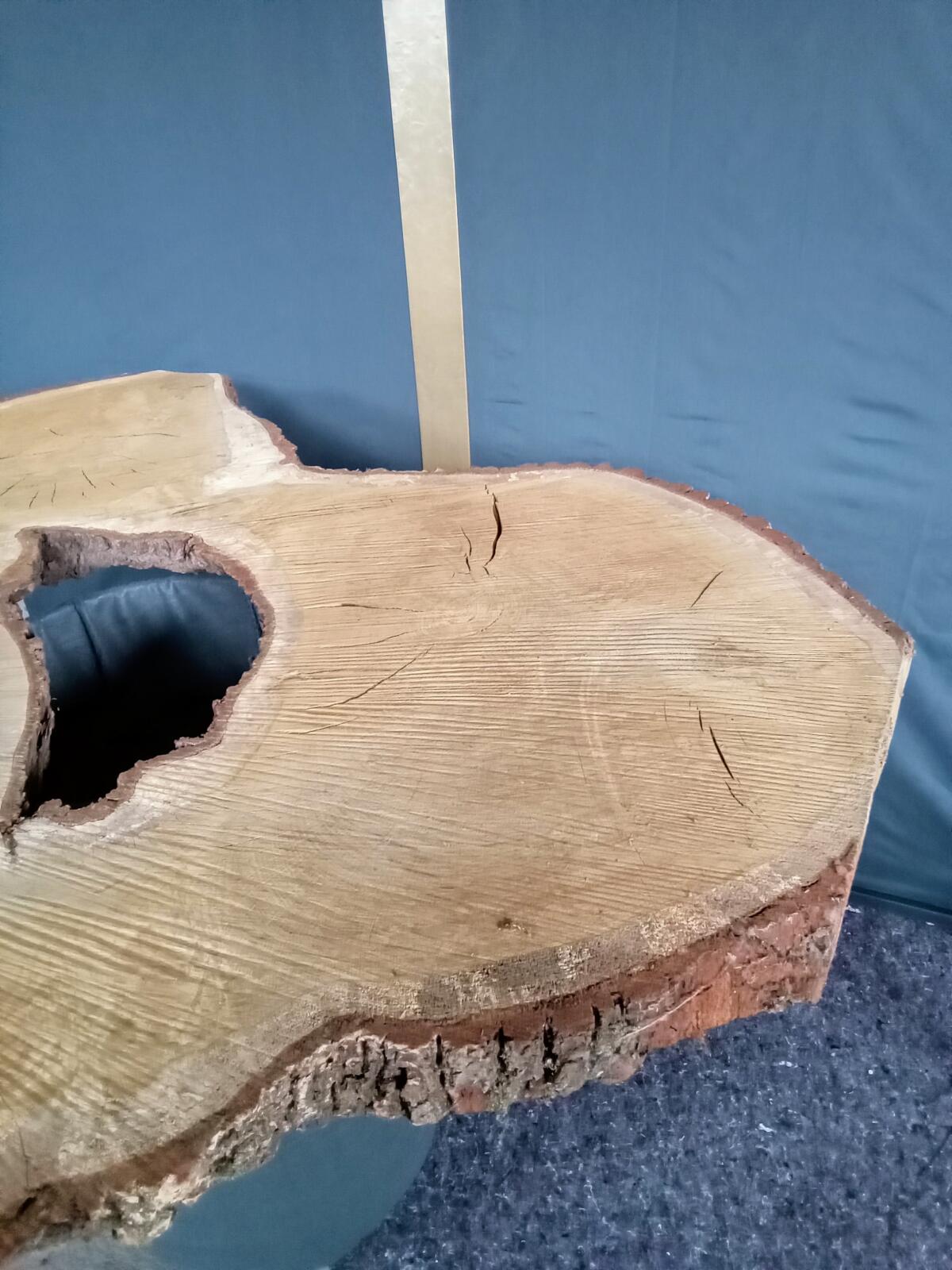 Jumbo Eichenplatte Tisch 3