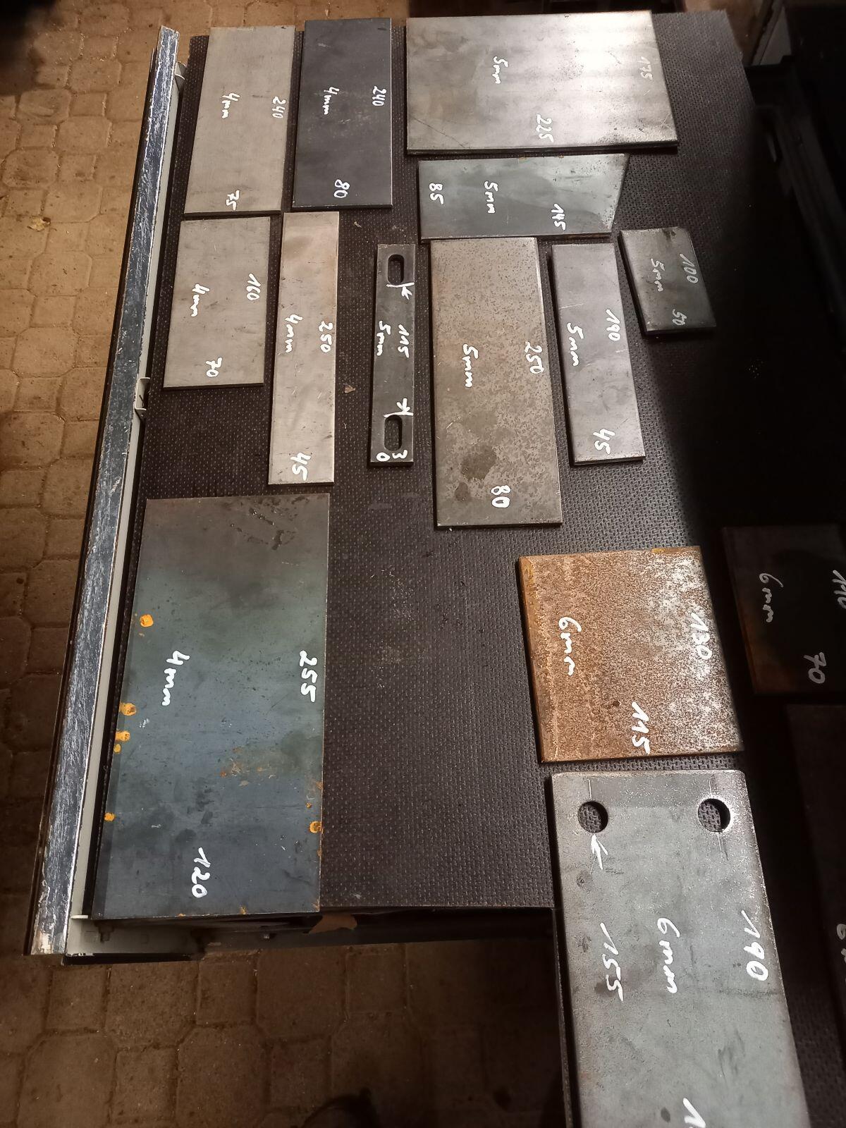 Blechreste 4/5/6 mm 1