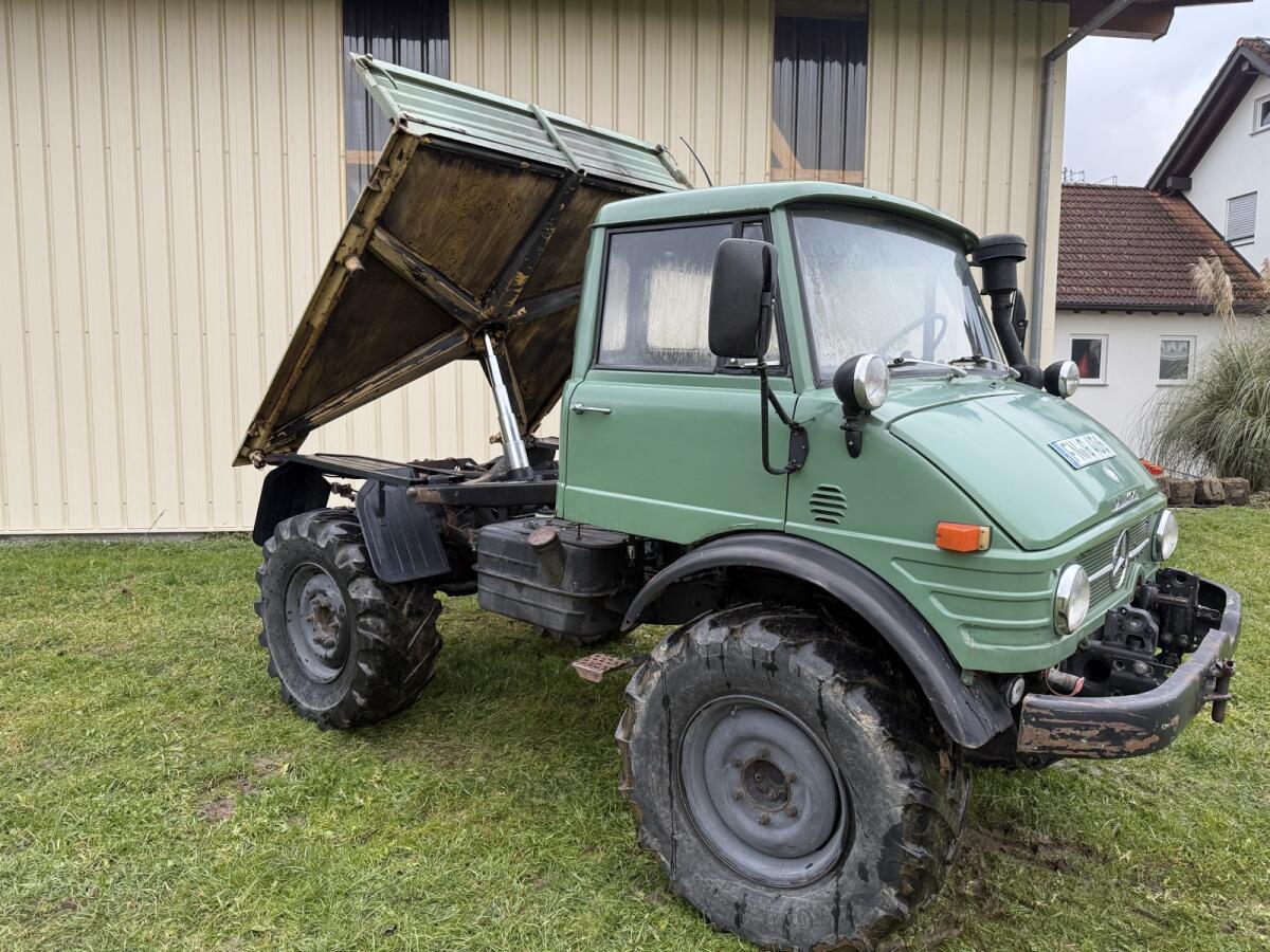 Unimog 406, Agrarausstattung, Scheibenbremsen 1