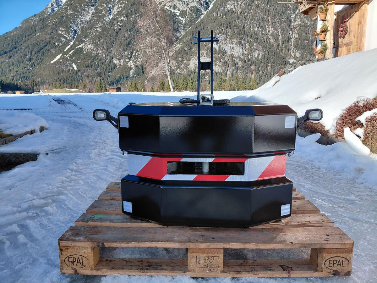 Frontgewicht Heckgewicht Schwarz Glanz 2