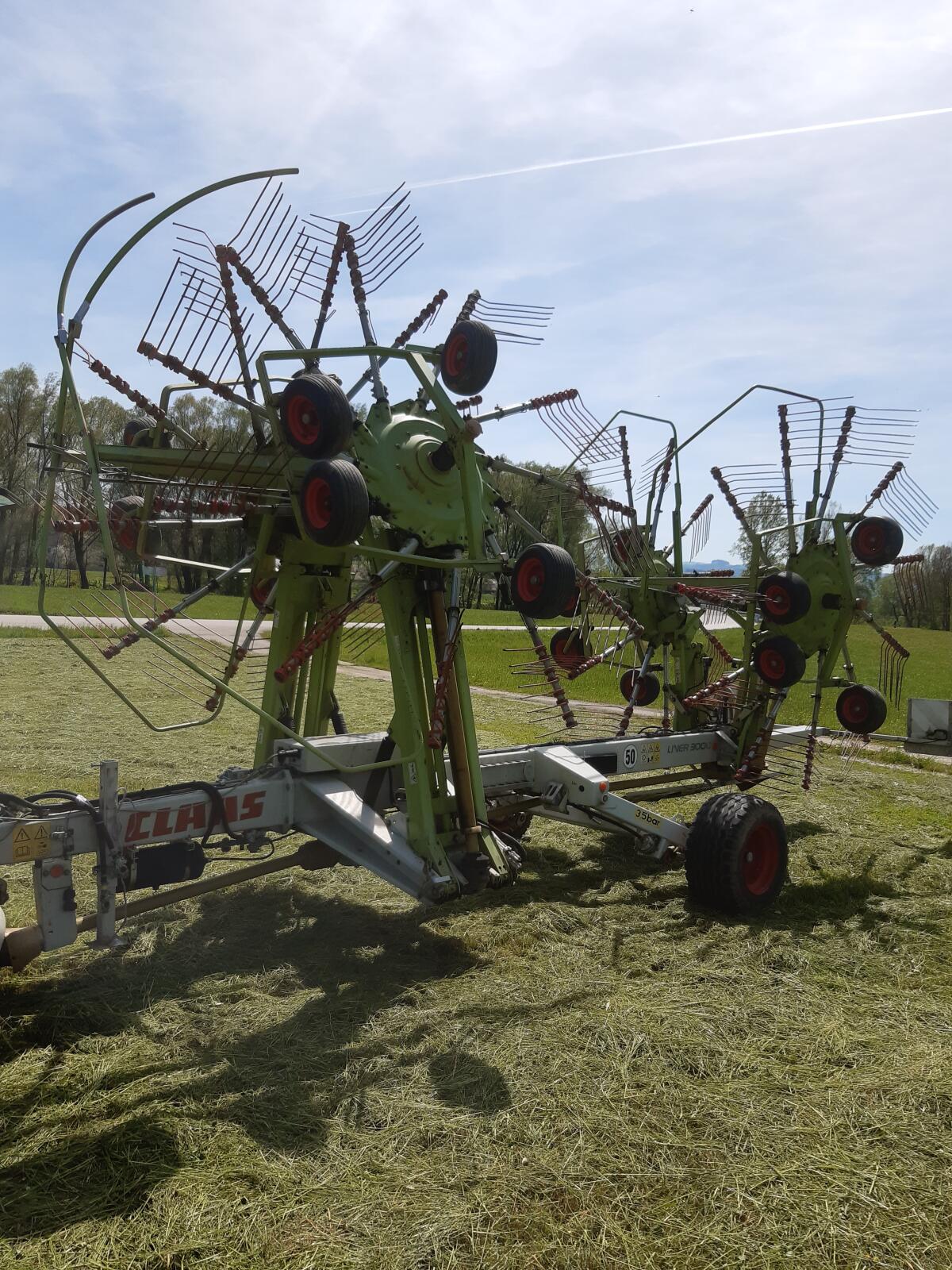 Claas 4-fach Schwader Liner 3000 2