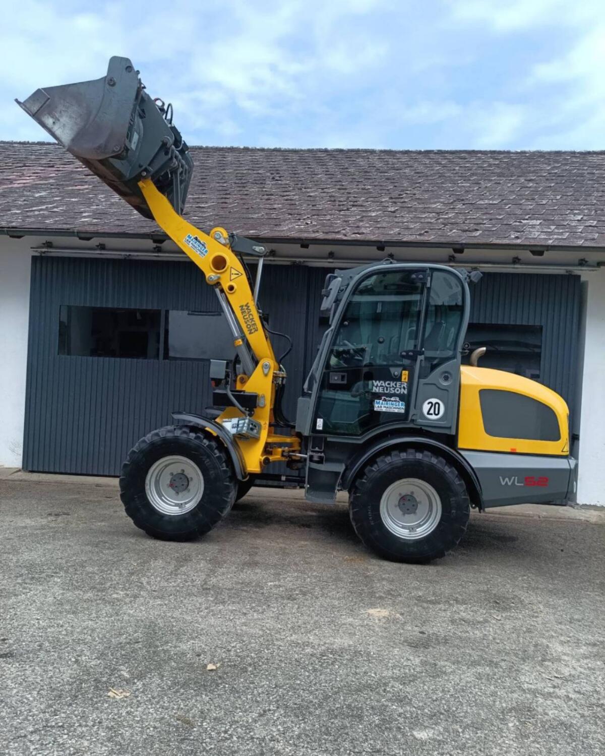 Weidemann 4080 Wacker Neuson WL52 2