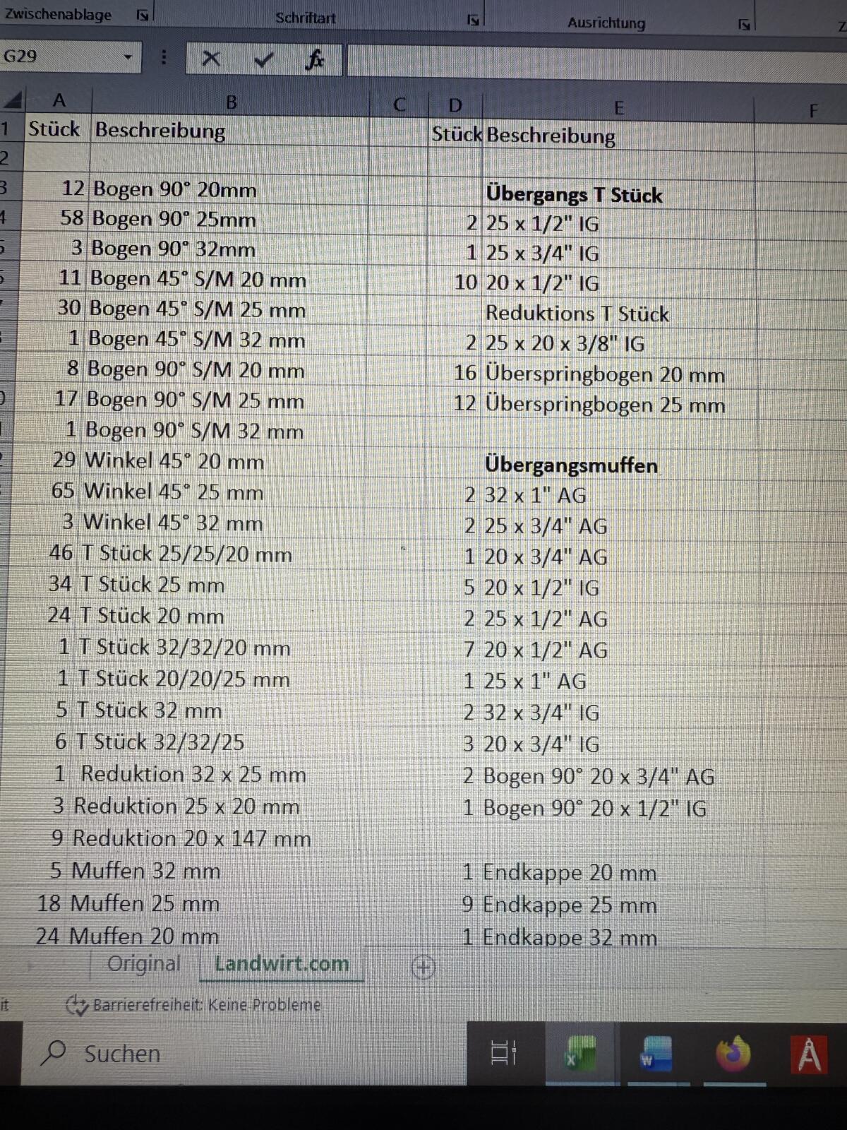 497 Stk. PPR Fittinge zum Kunststoffschweißen 2