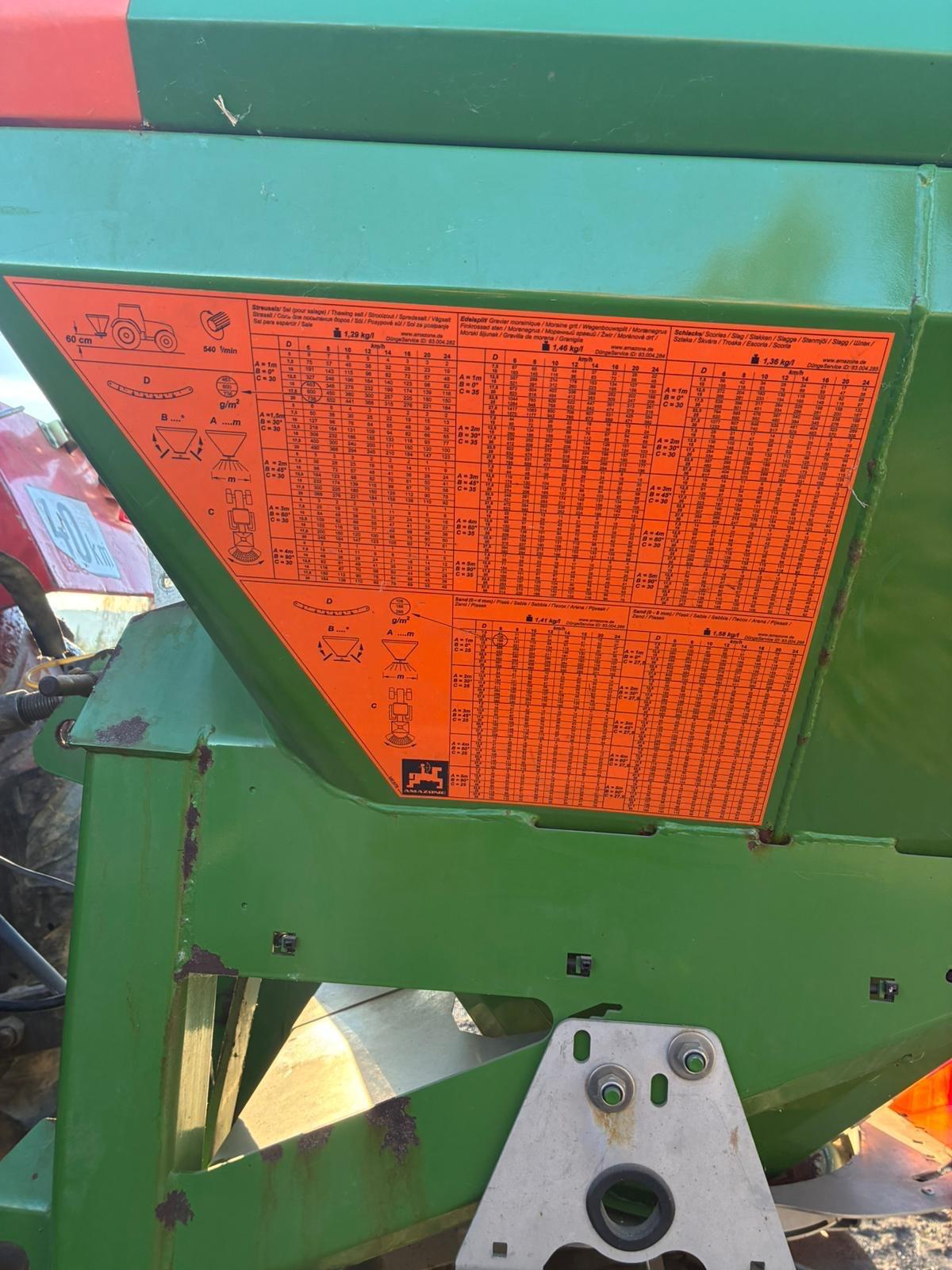 Sand und Salzstreuer Amazone E+S 300 3