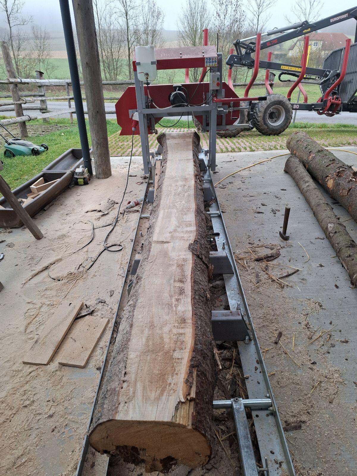 Blochbandsäge Bandsäge Blockhaus Blockbandsäge 3