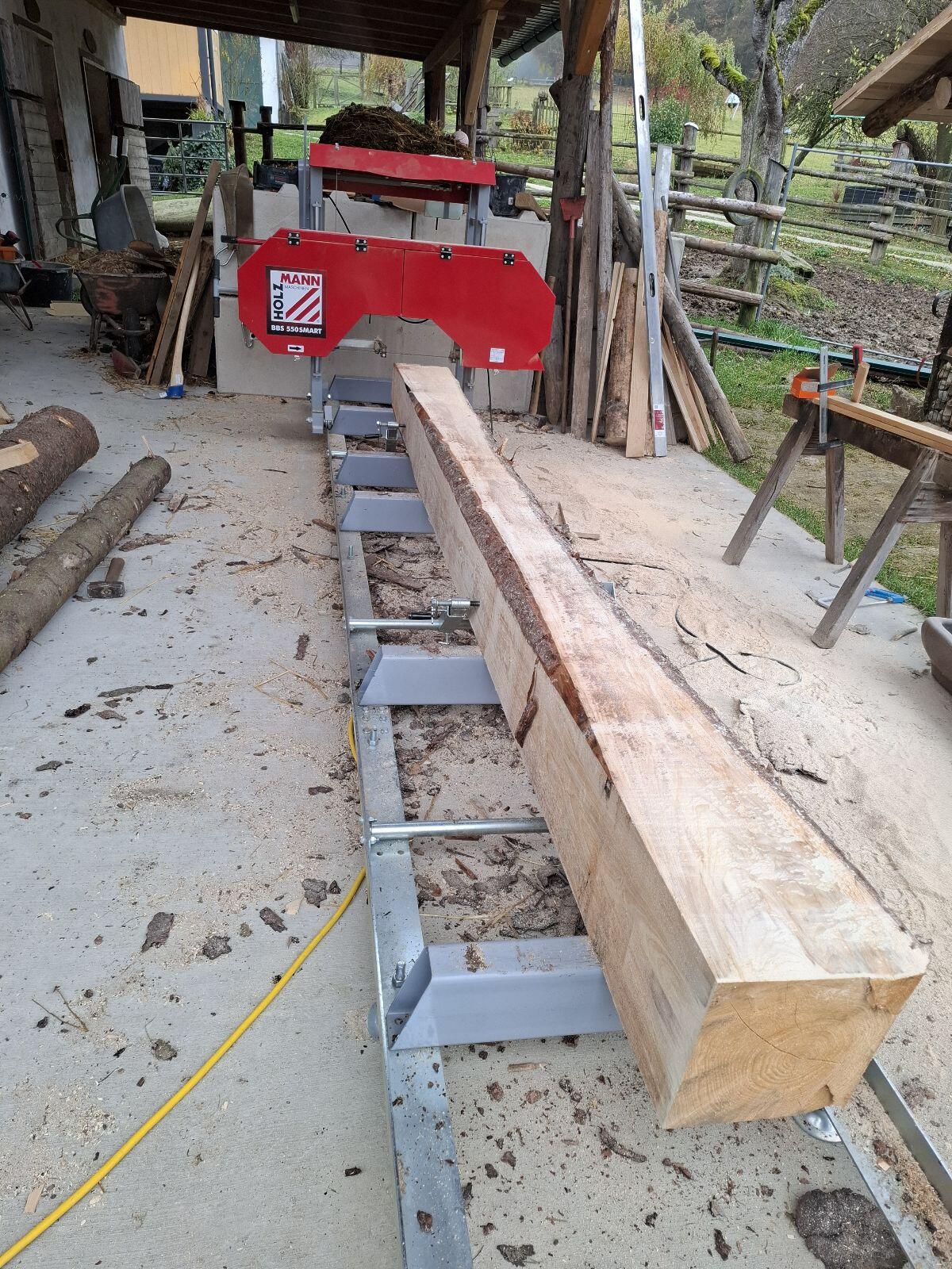 Blochbandsäge Bandsäge Blockhaus Blockbandsäge 1