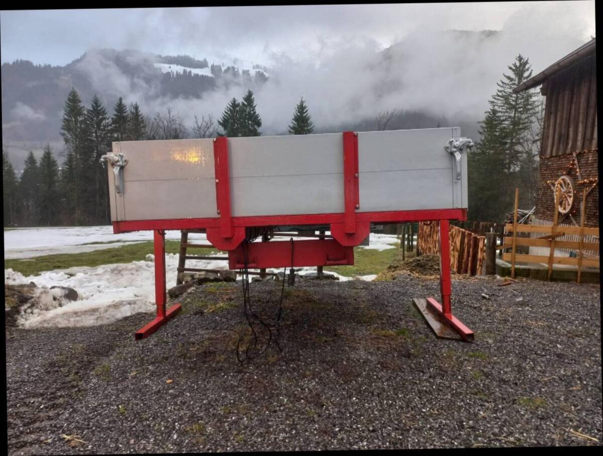 Aufbaubrücke für Aebi Transporter 1