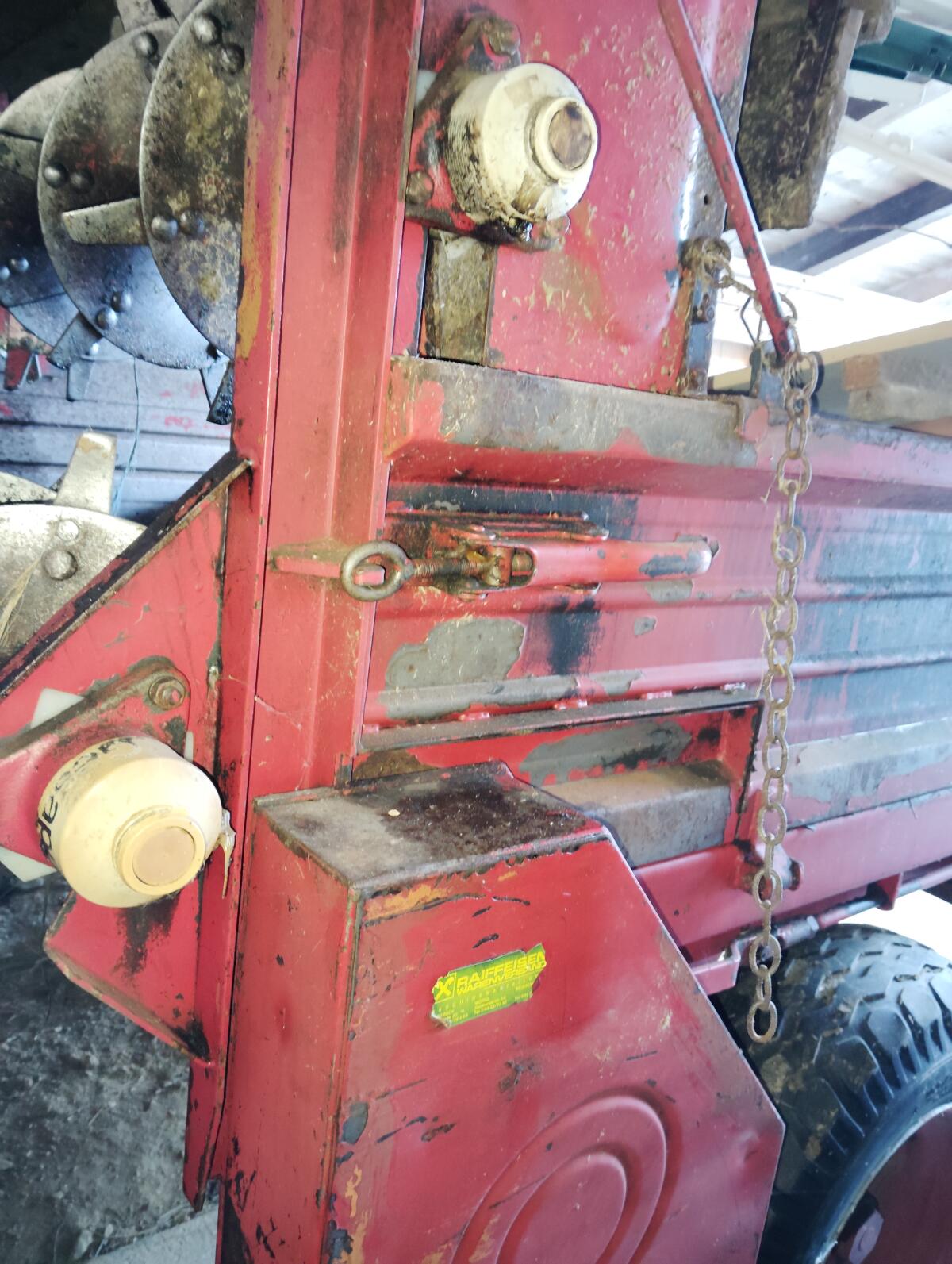 Miststreuer, Landmaschine, Anhänger 1