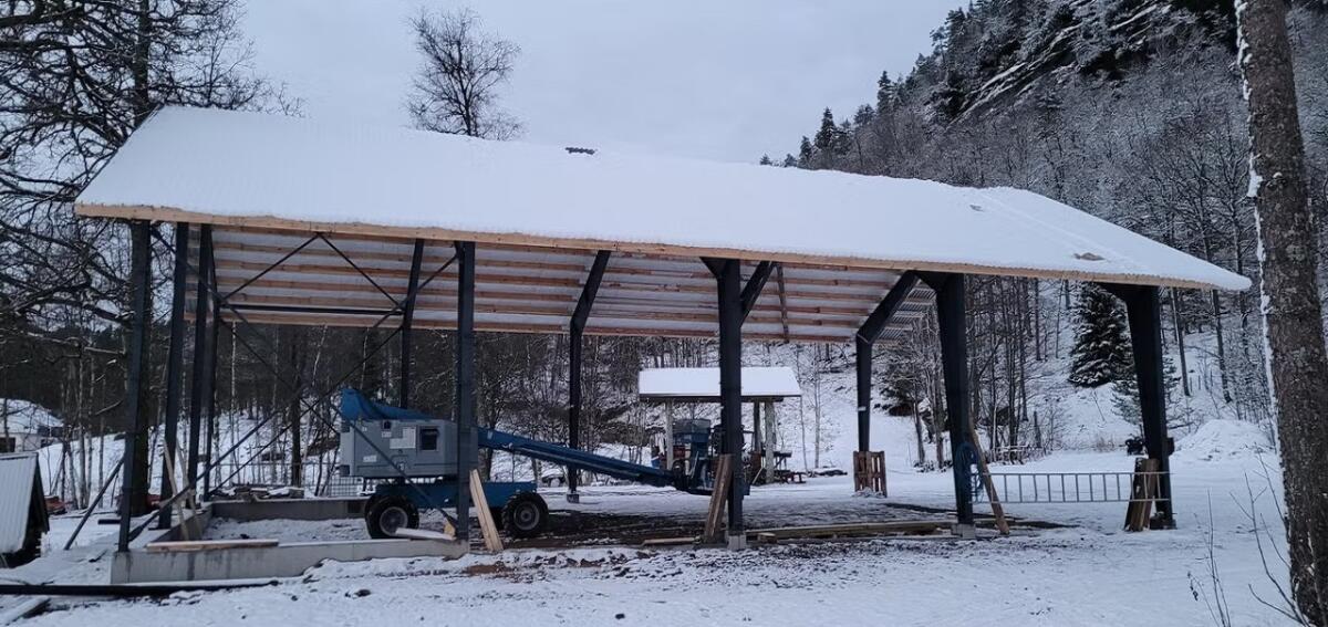 Agrarhalle 16x10 m 3