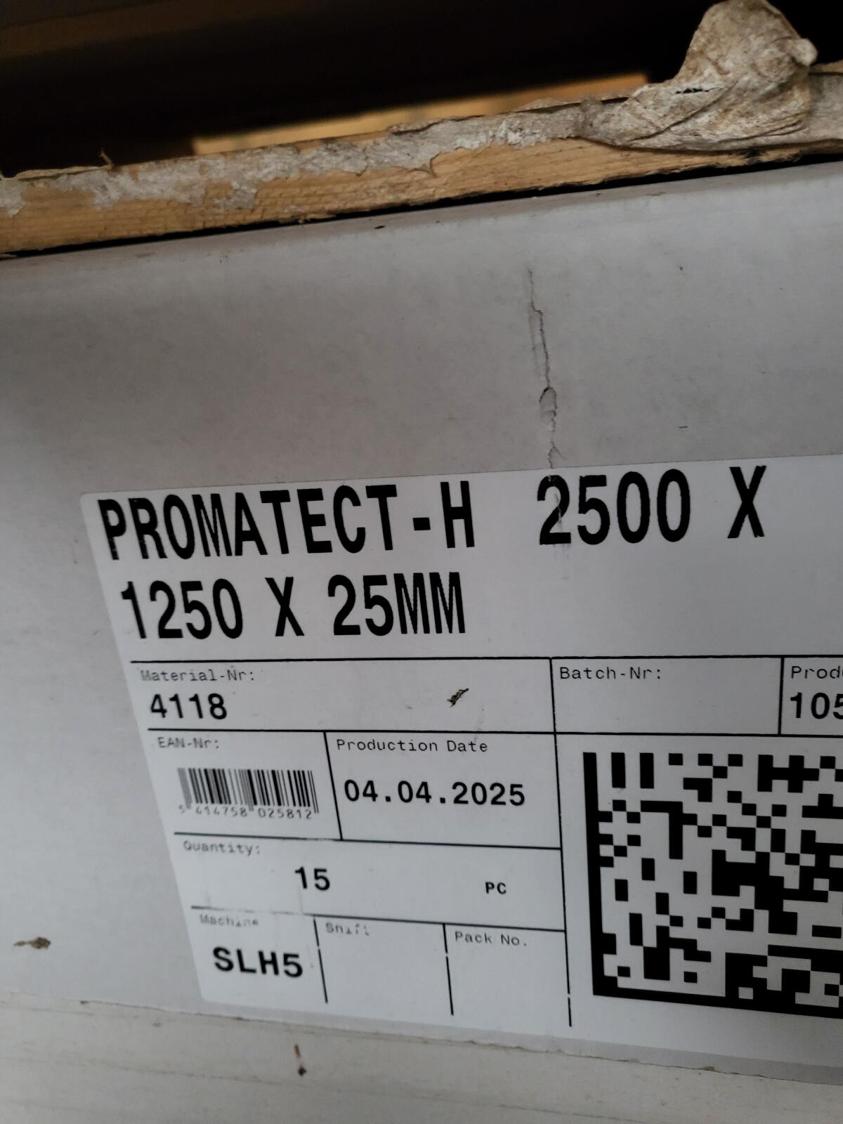 Promatplatten/Brandschutzplatten 1