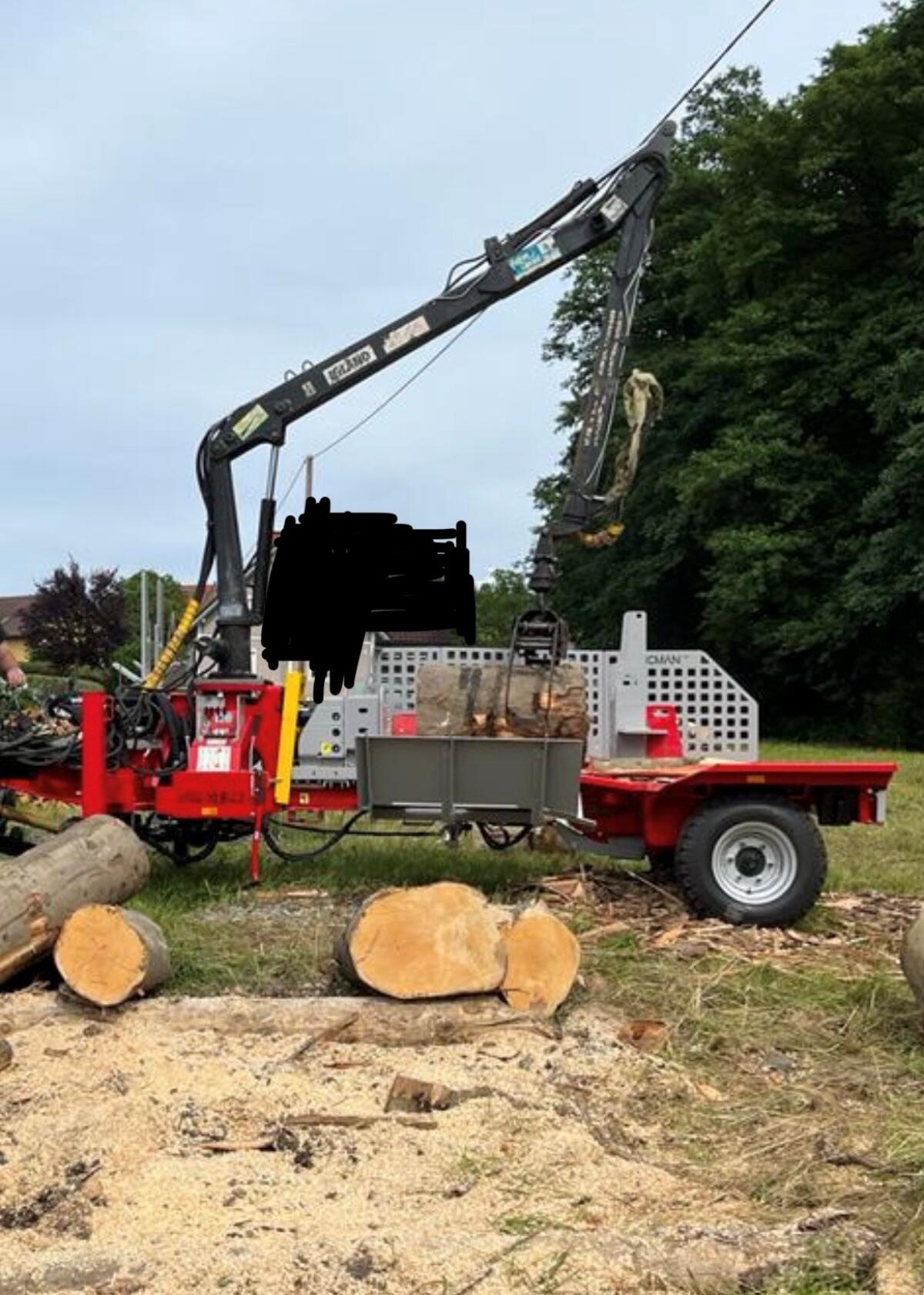 Holzspalter Lancman XTRM XLE42C Multispeed Liegendspalter 2