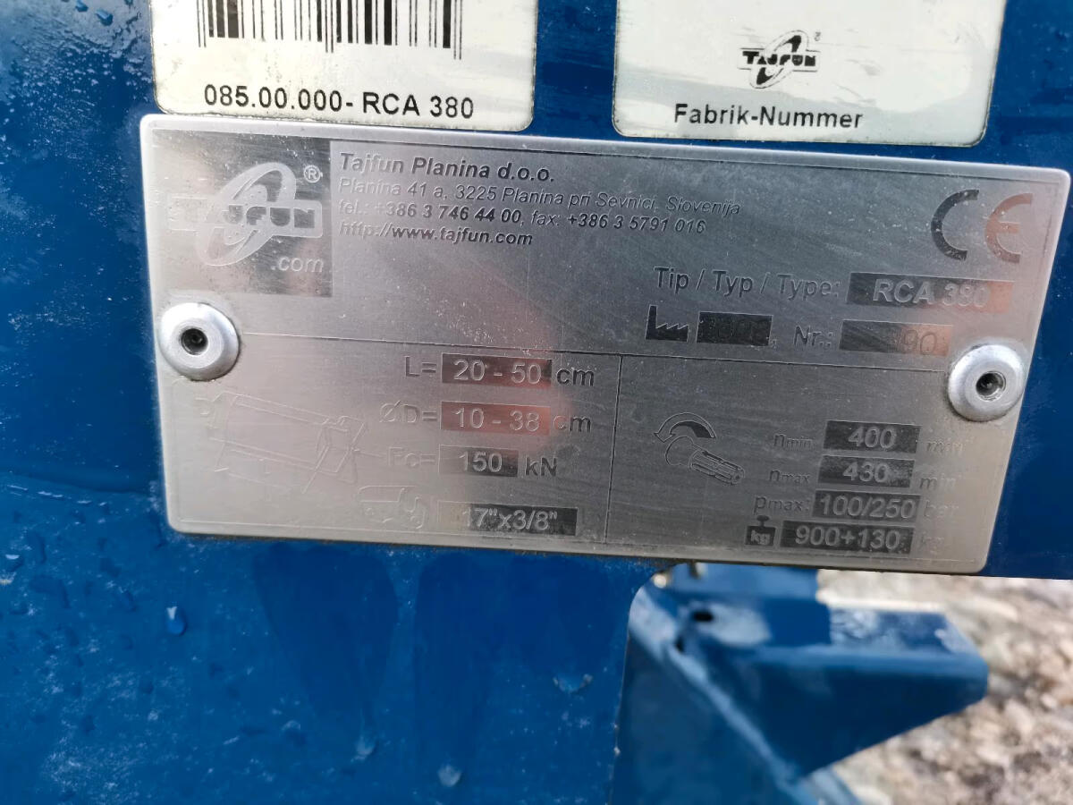 Tajfun RCA 380 Sägespaltautomat 3