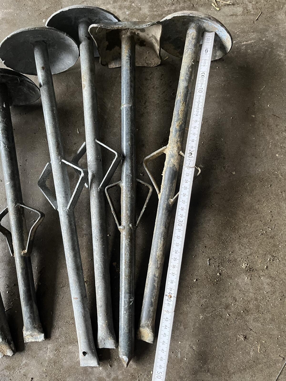 Grenzpflock, Pfahl, Metall 2