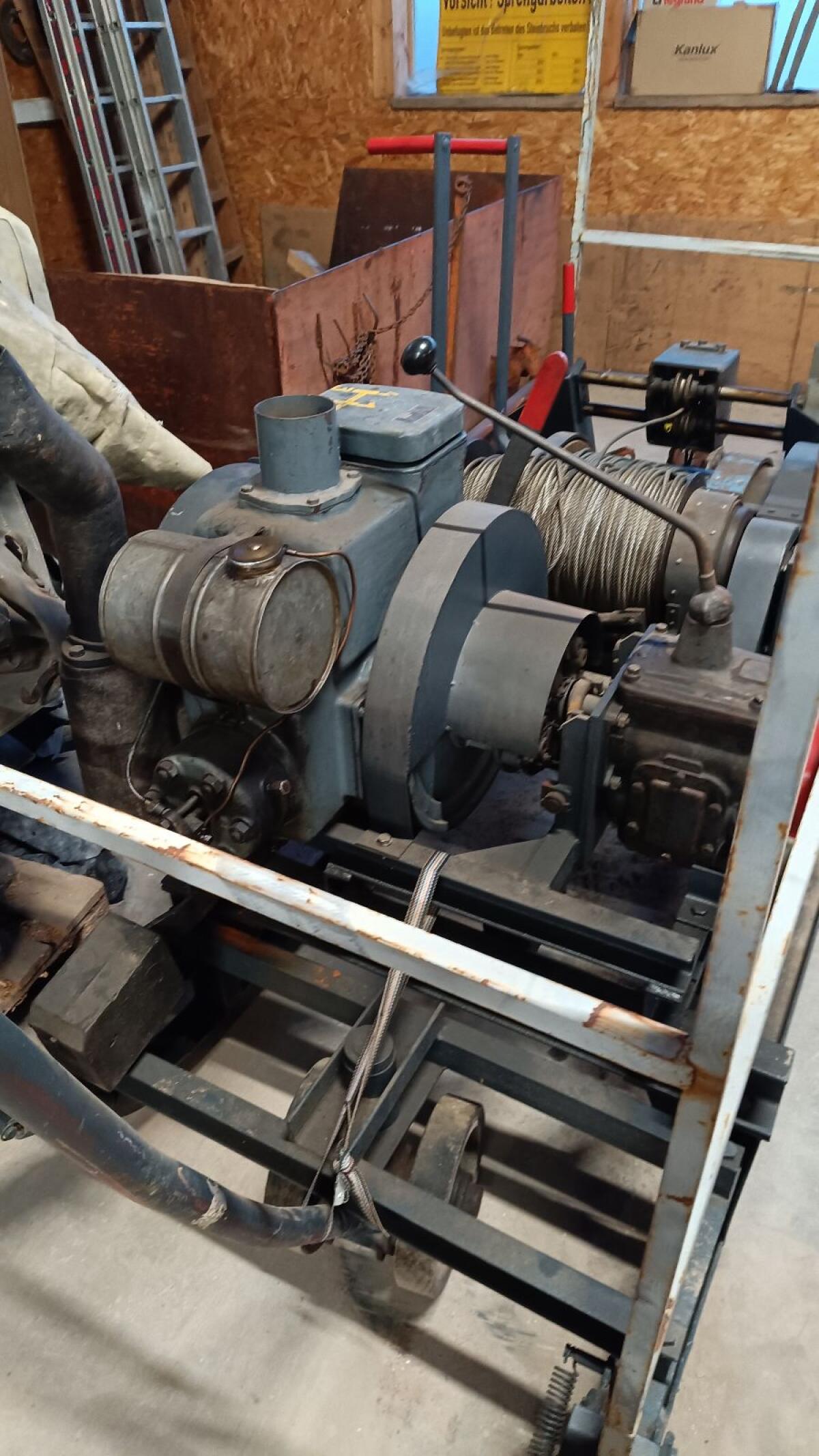 Kleinseilbahn 250 m für Durchforstung 2