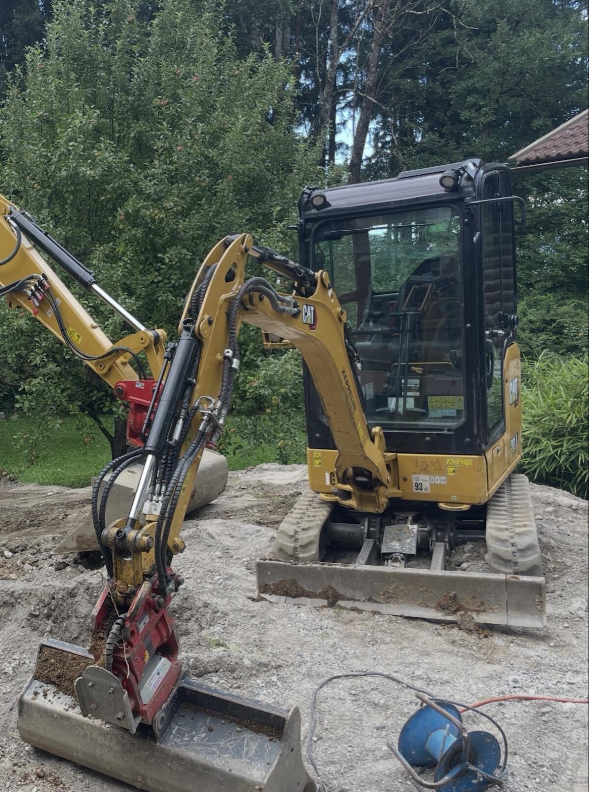 CAT 301.8 2021, 980 Bstd., MwSt. ausweisbar 2