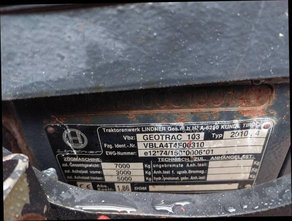 Hauer Konsole Or-B Lindner Geo 103 3