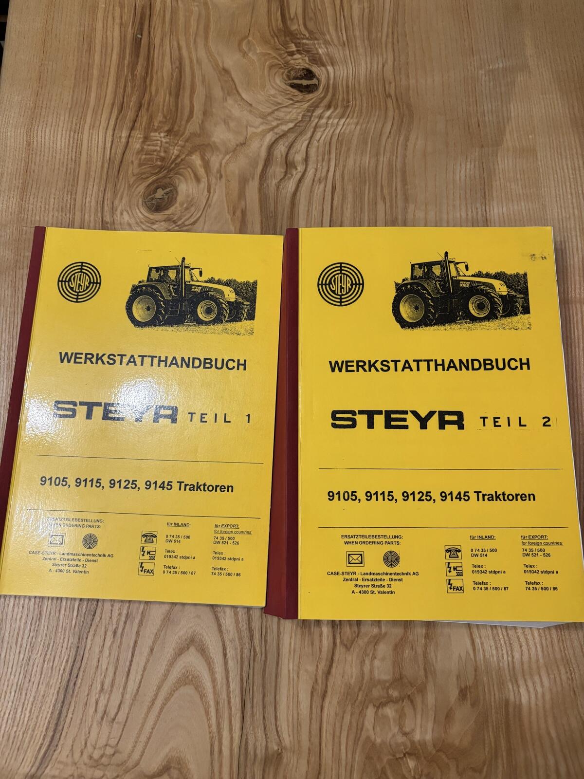 Werkstatthandbuch Steyr 9105 9115 9125 9145 1