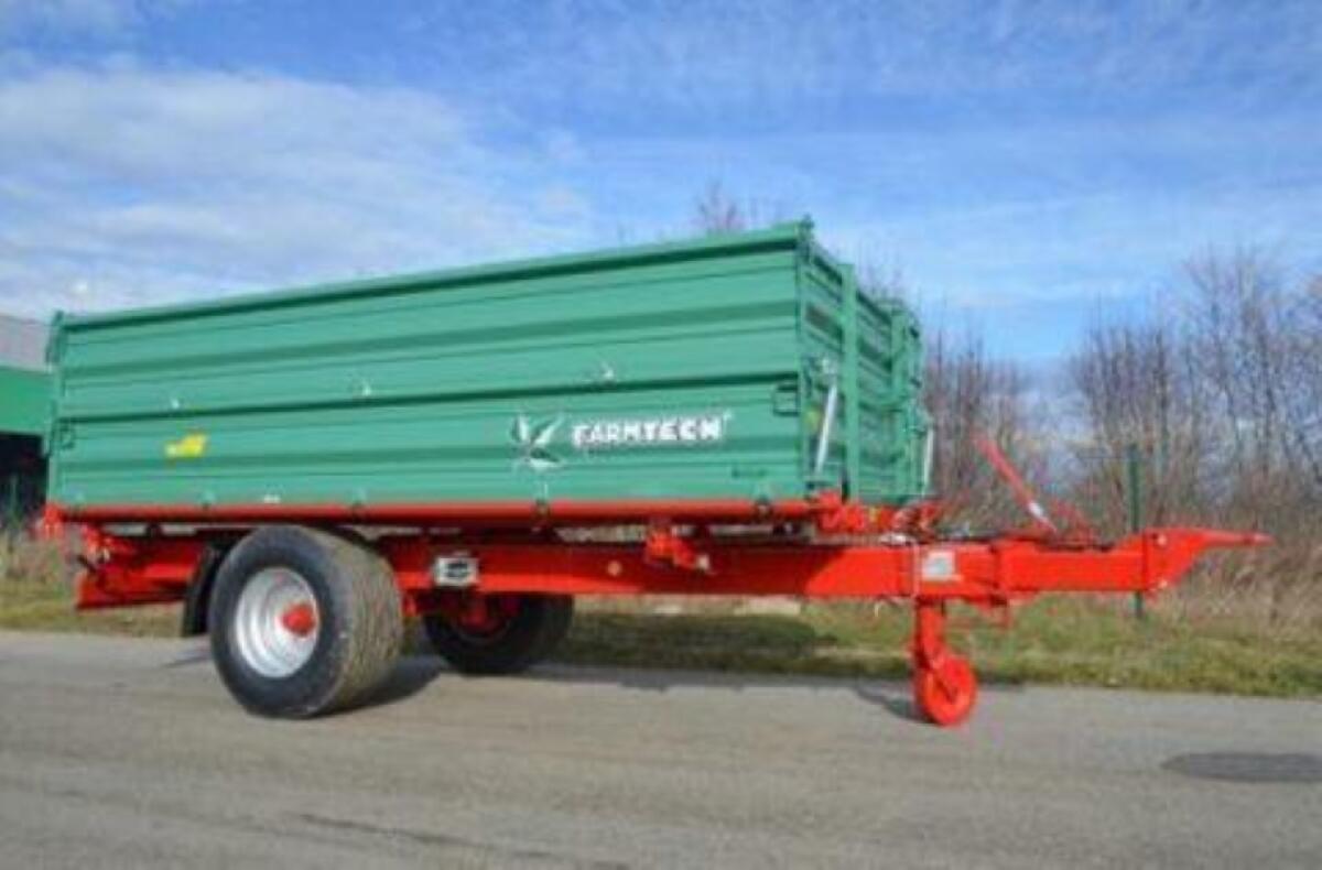 Kipper Farmtech Einachsdreiseitenkipper EDK 800 1
