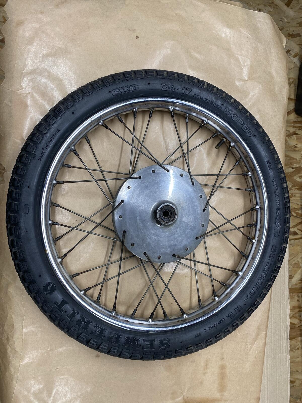 Puch M 50 Felge - Vordere Felge - 17 Zoll Original Puch 1