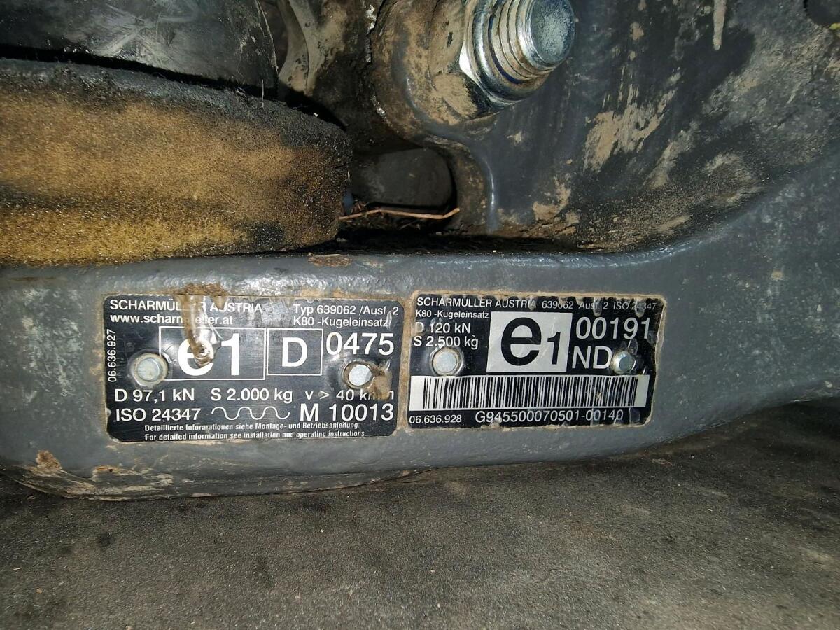 K80/Zugkugelkupplung Scharmüller Fendt 2