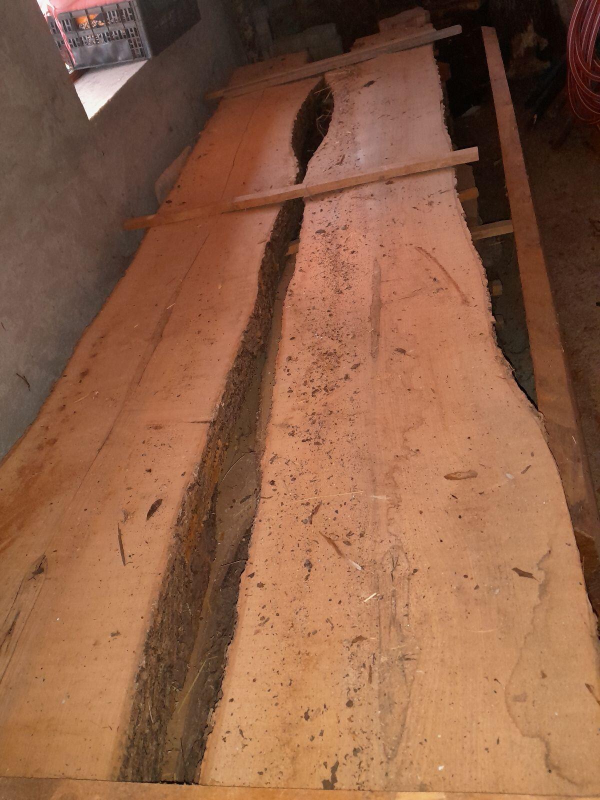 Lindenholz Pfosten, Linden Pfosten trocken. 1