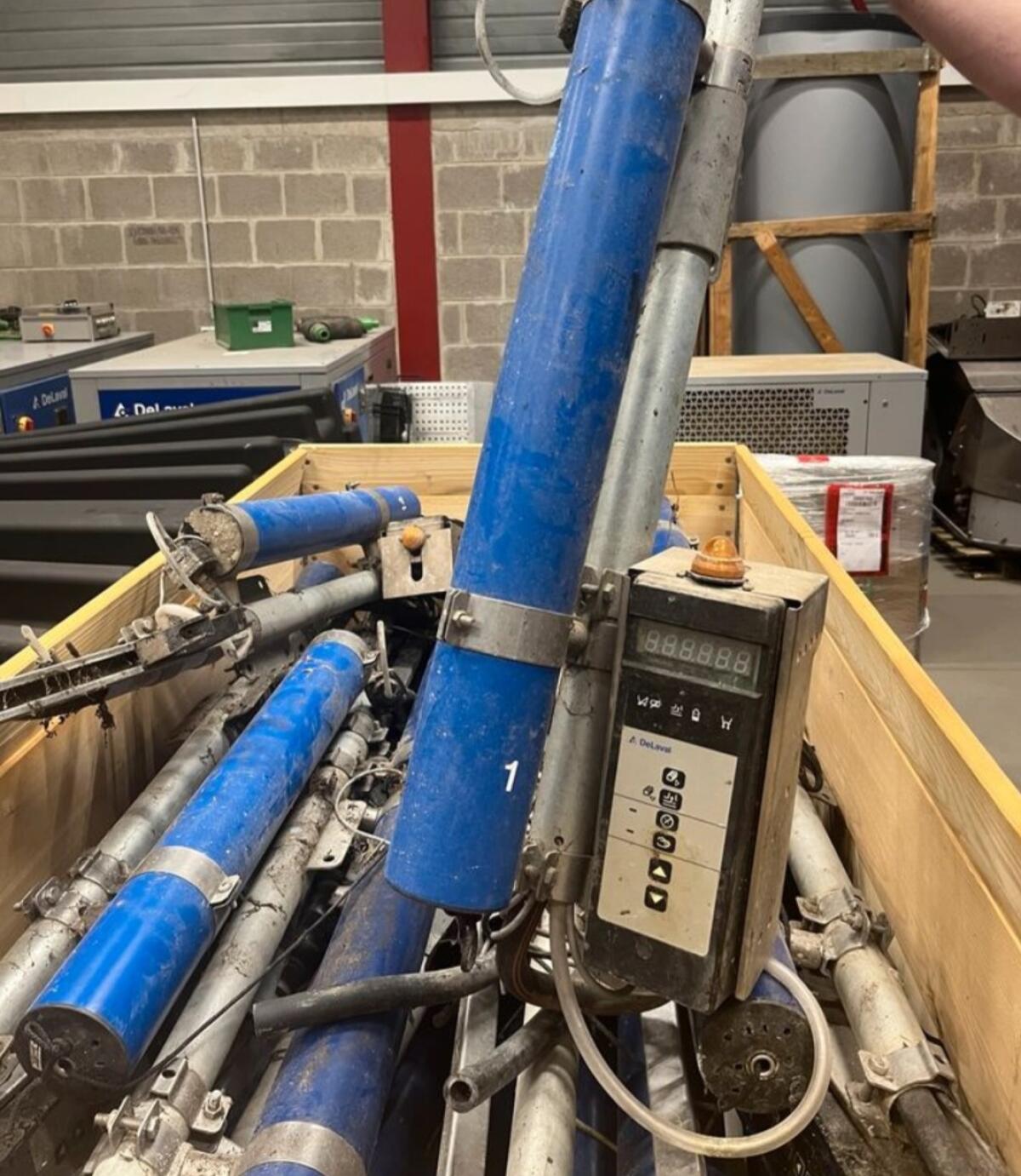 Delaval MPC 580 Abnahme Melkstand Alfa Laval 1