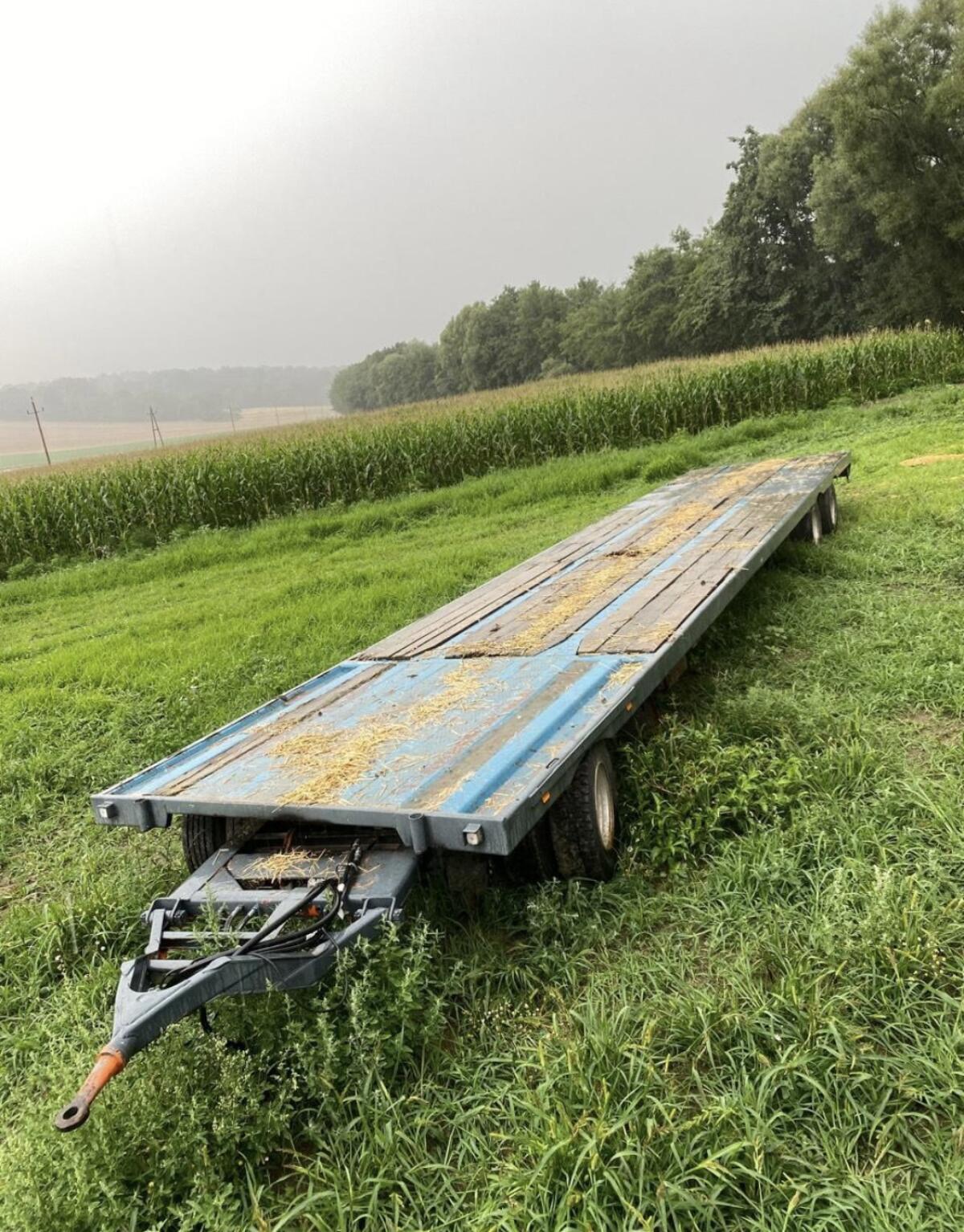 Ballenwagen Plattformhänger 1