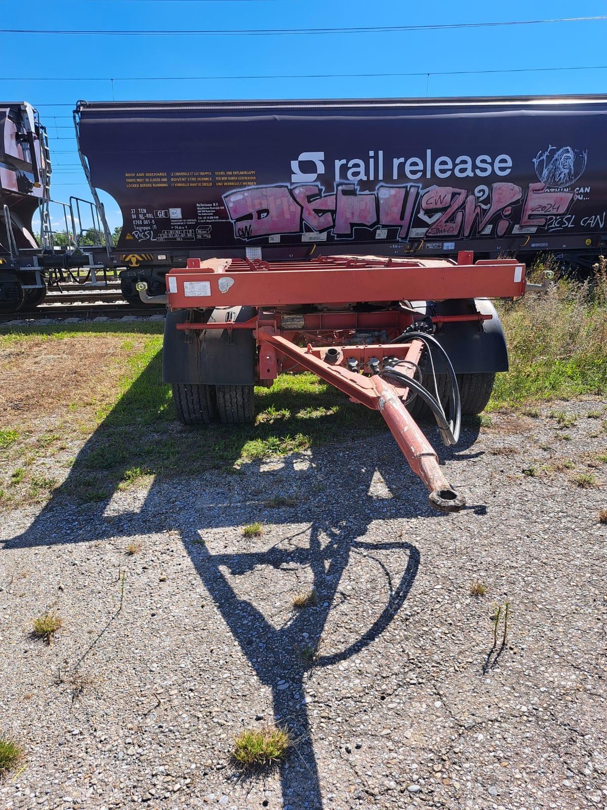 Anhängerwagen für Abrollcontainer 2