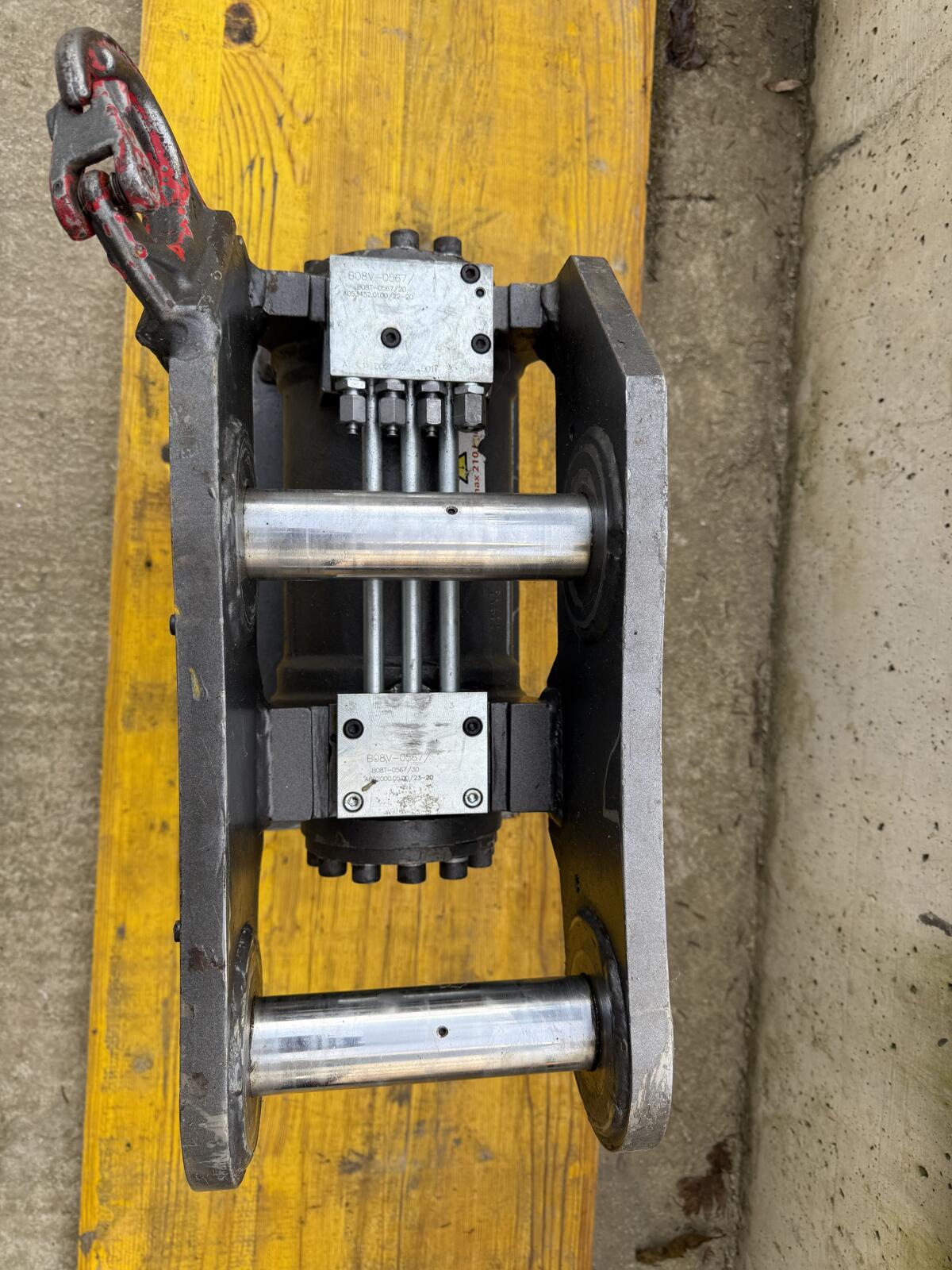 Powertilt mit hydr. Schnellwechsler 4,5t-6t 3