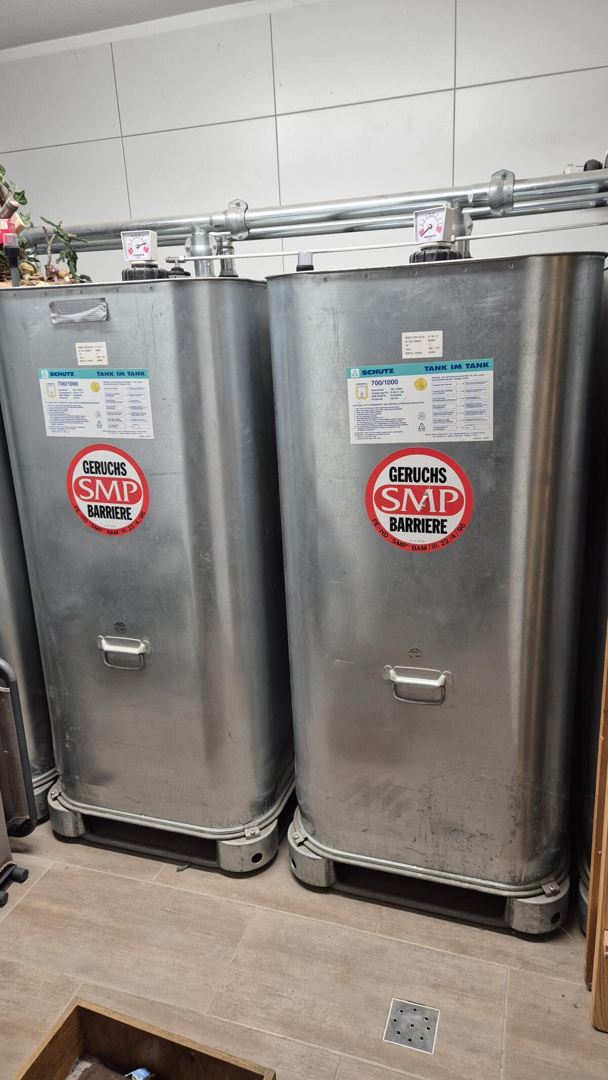 Heizöl Diesel Öltanks doppelwandig 2