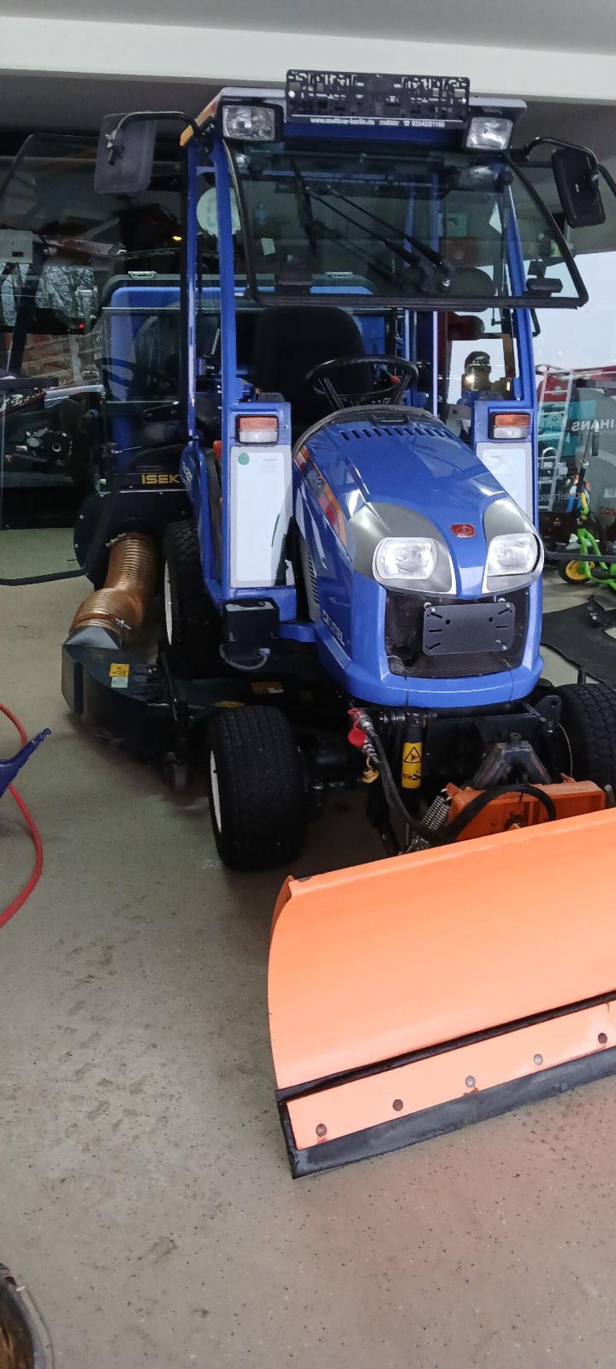 Iseki Txg 237 Allrad Hydrostat Kleintraktor Winterdienst 1