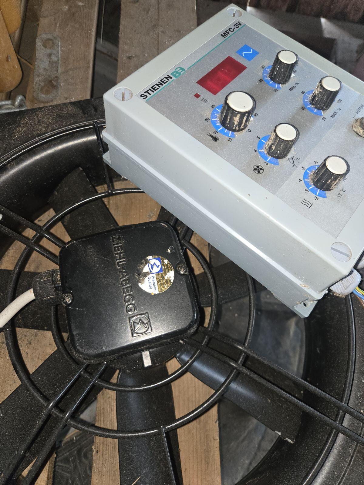 Lüfter mit Steuerung Ventilator Stall 1