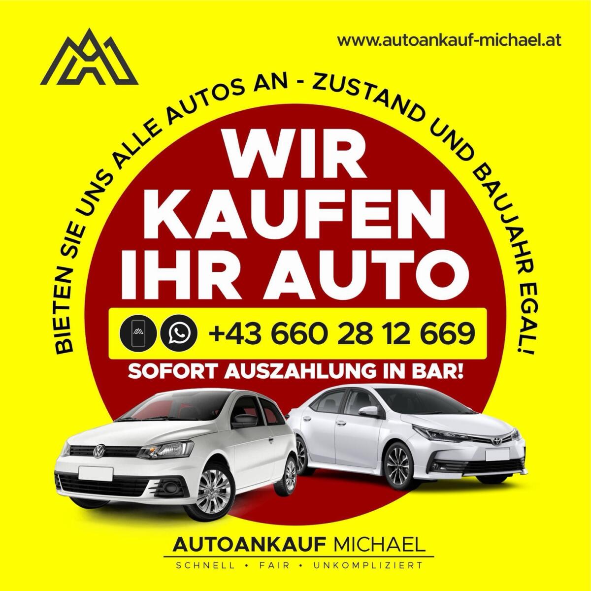 Autoankauf, wir kaufen Ihr Pkw, SUV, Alm Autoankauf aller Art 1