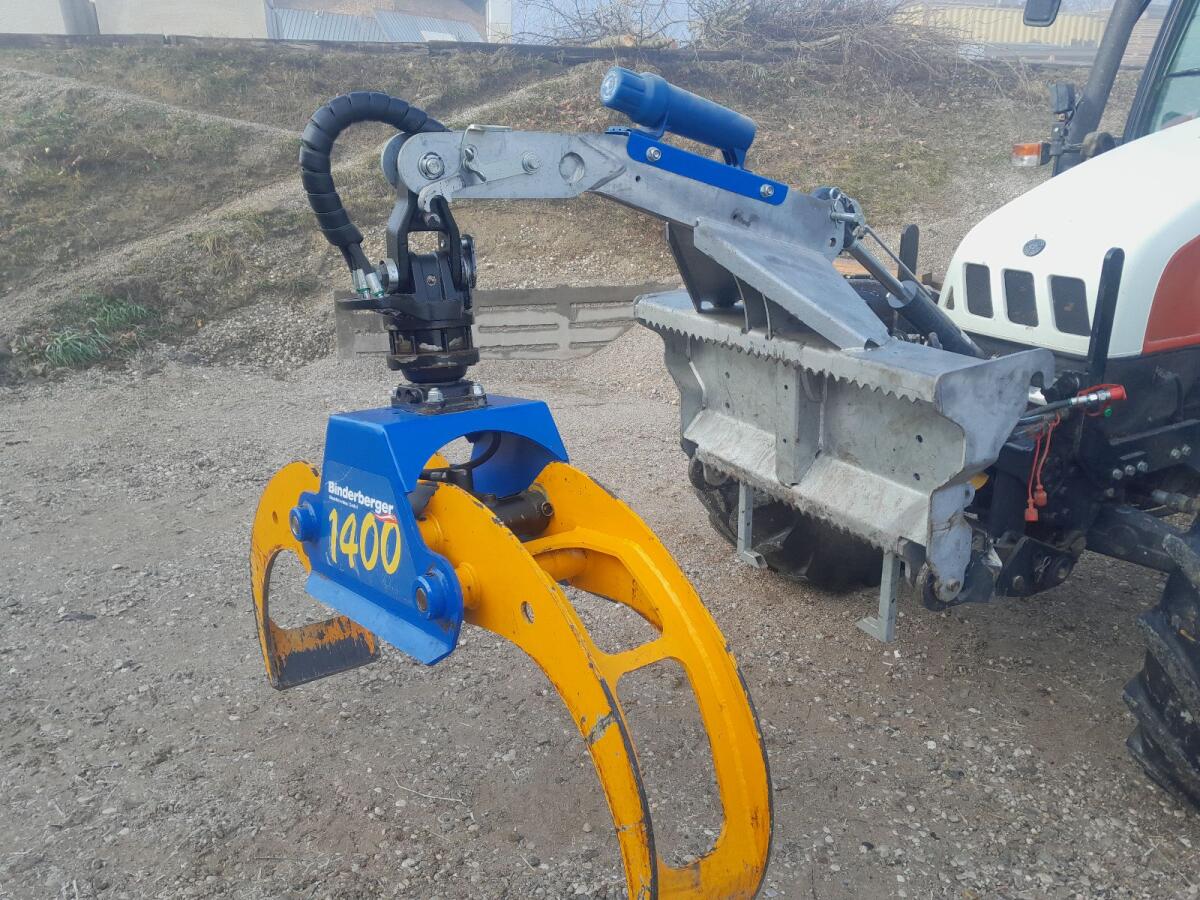 Holzzange Rückezange Binderberger RZ Light 1400 1