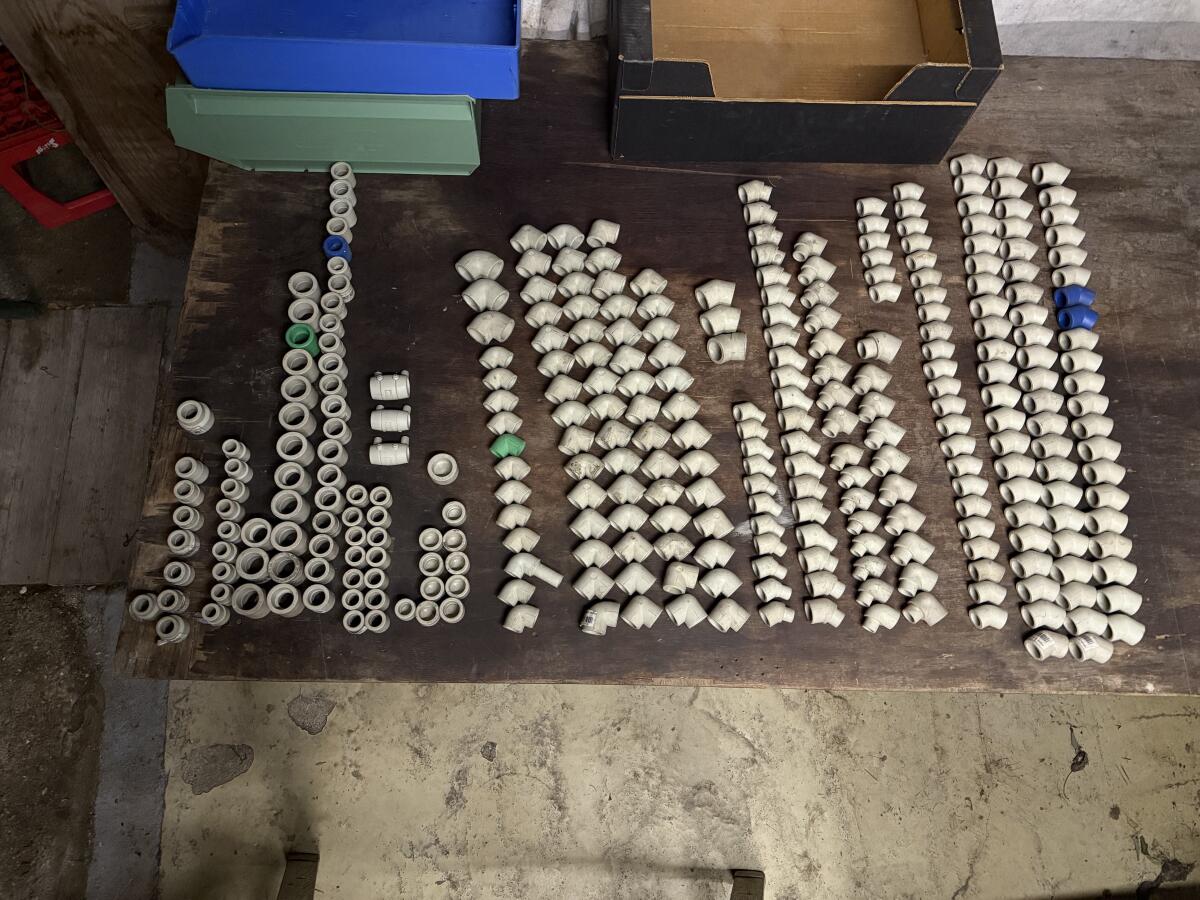 497 Stk. PPR Fittinge zum Kunststoffschweißen 3