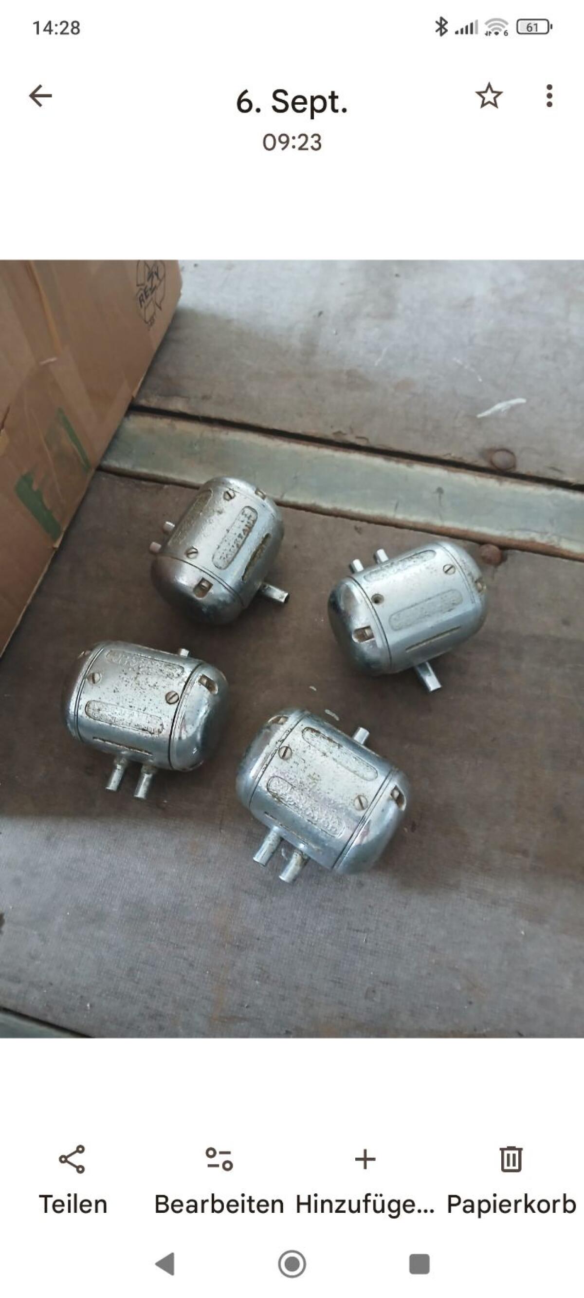 Westfalia Pulsatoren 1