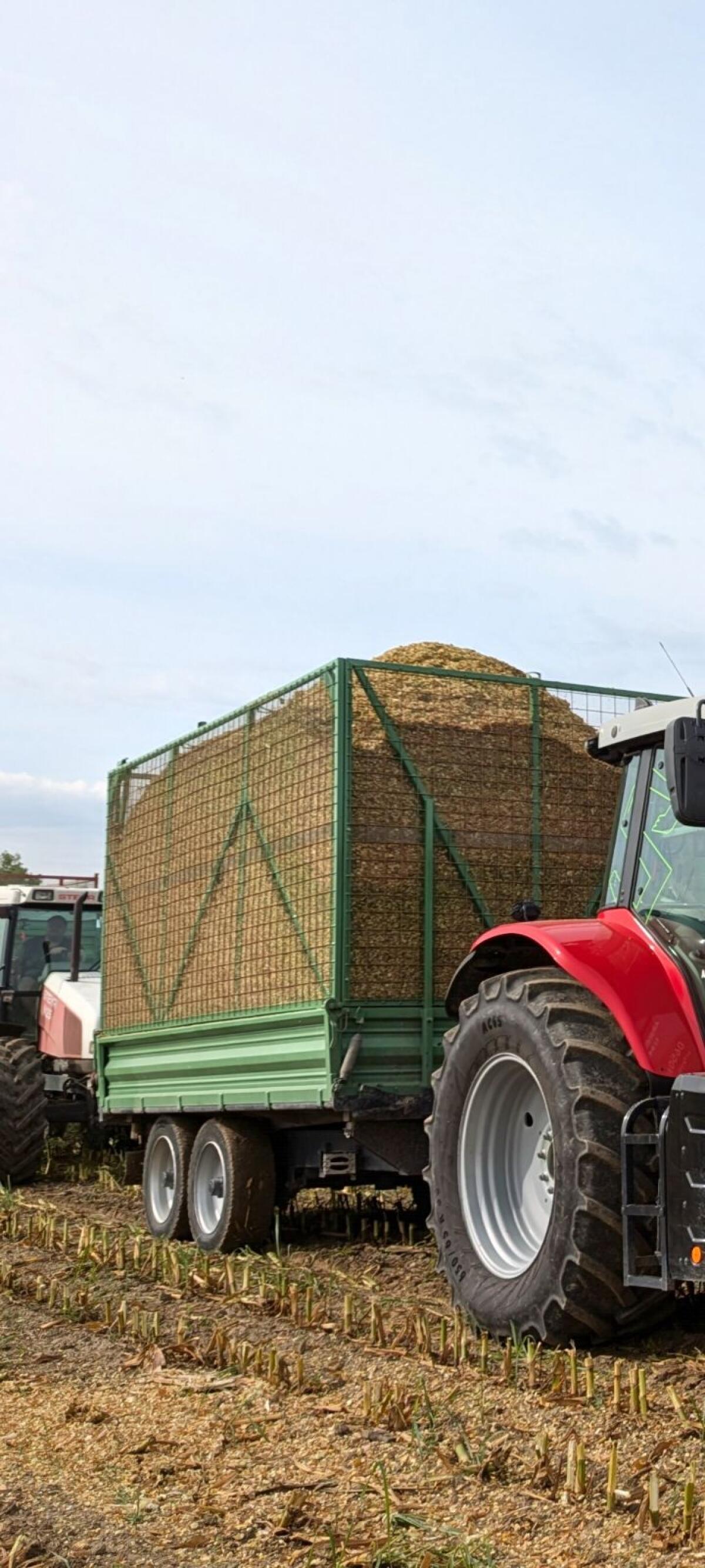 Brantner 3S Kipper Tieflader, Silowände 3