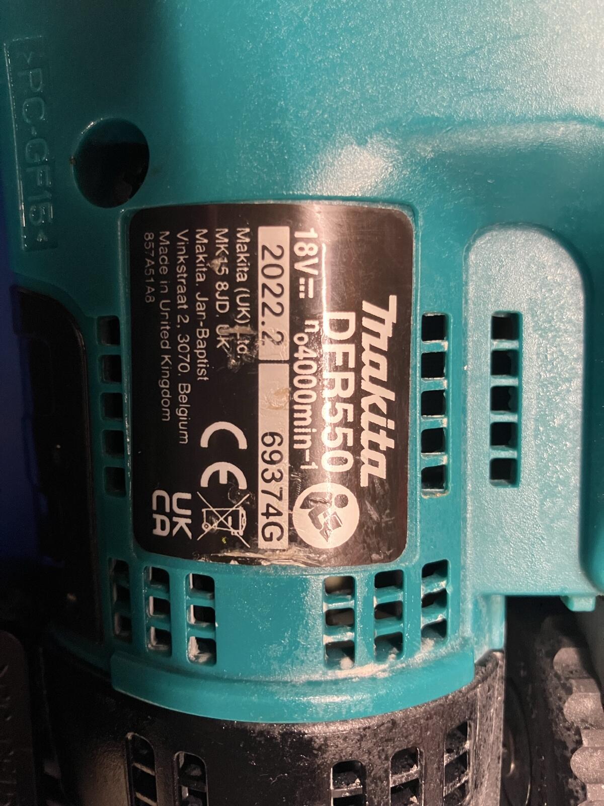 Trockenbauschrauber Makita DFR550Z 3