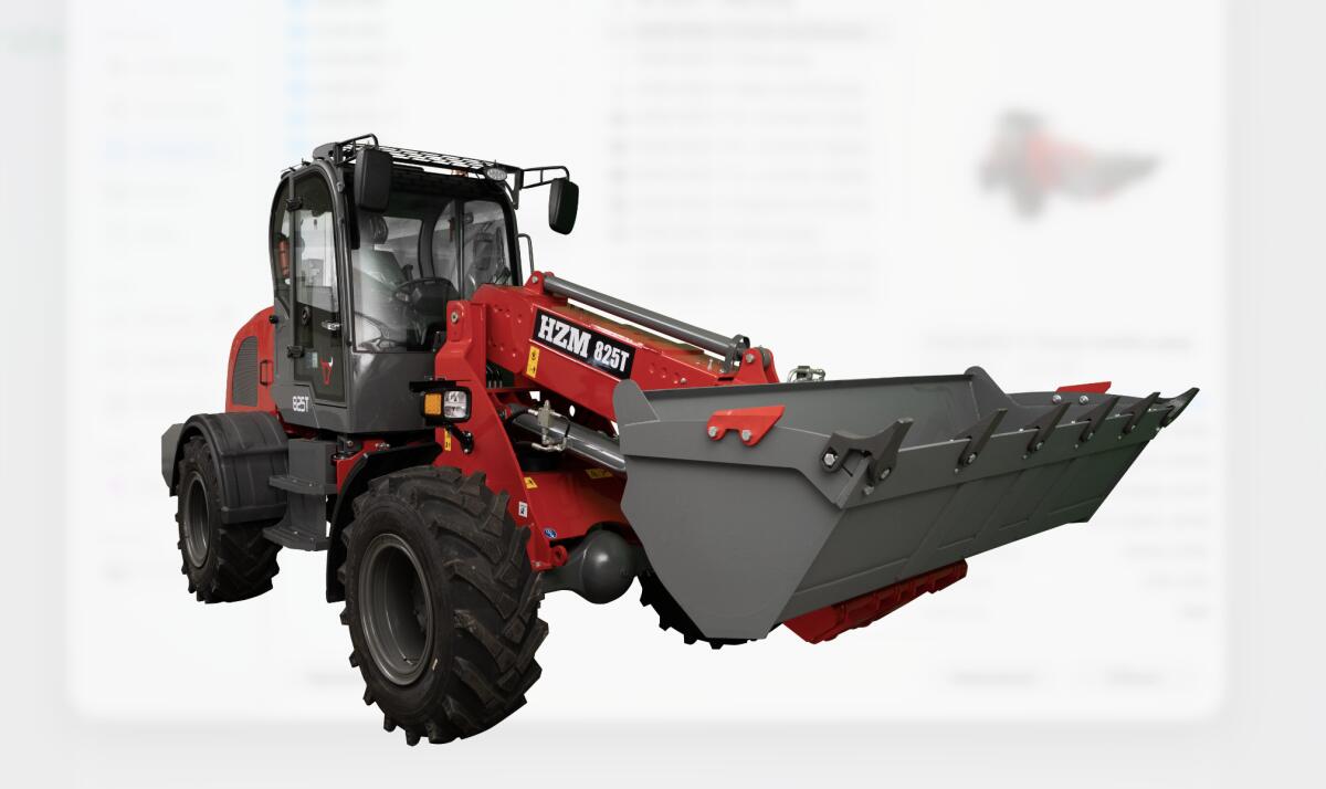 HZM 825-T Radlader / Hoflader / Teleskopradlader 2