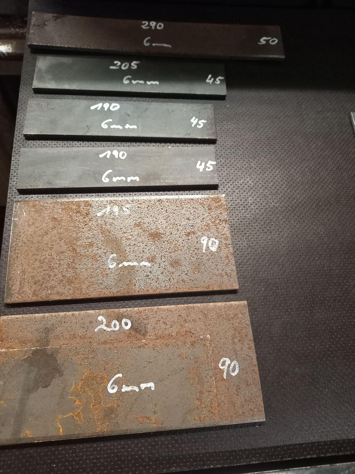 Flacheisen und Blechreste 5 mm, 6 mm 1