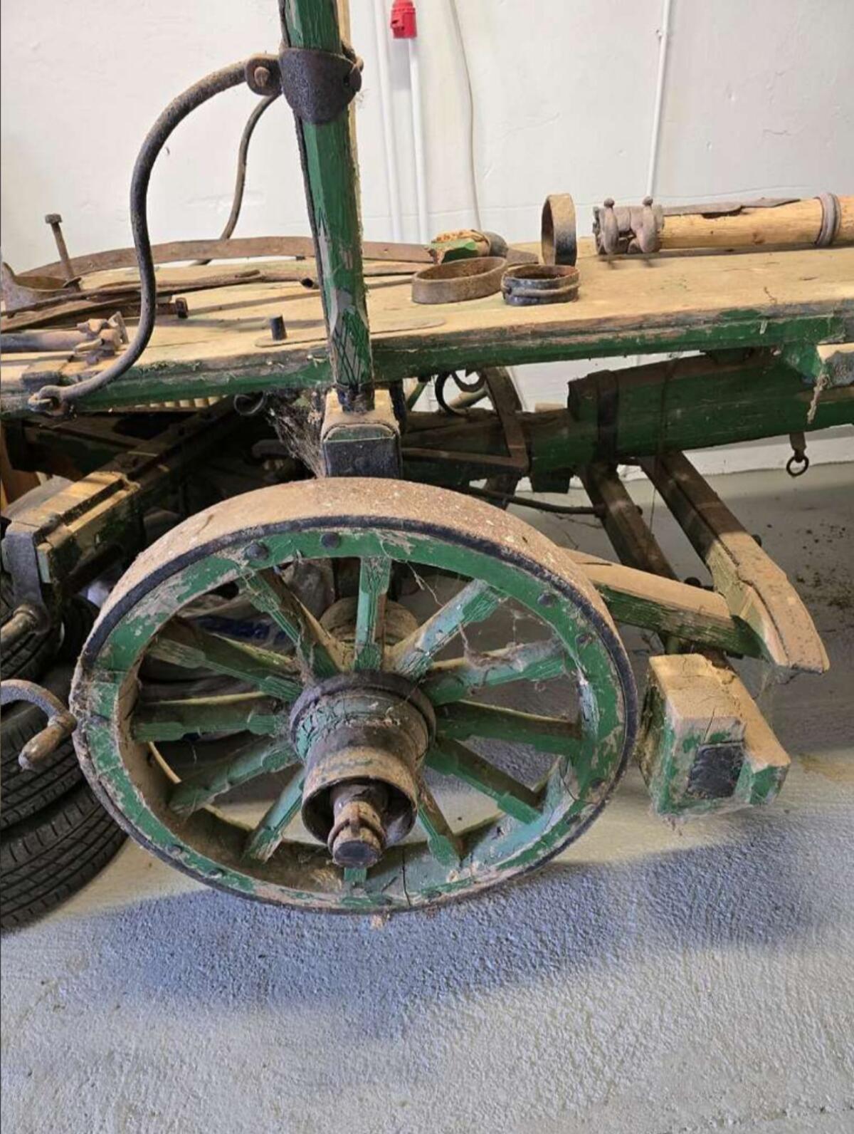 Original Gösser Pferdewagen 1