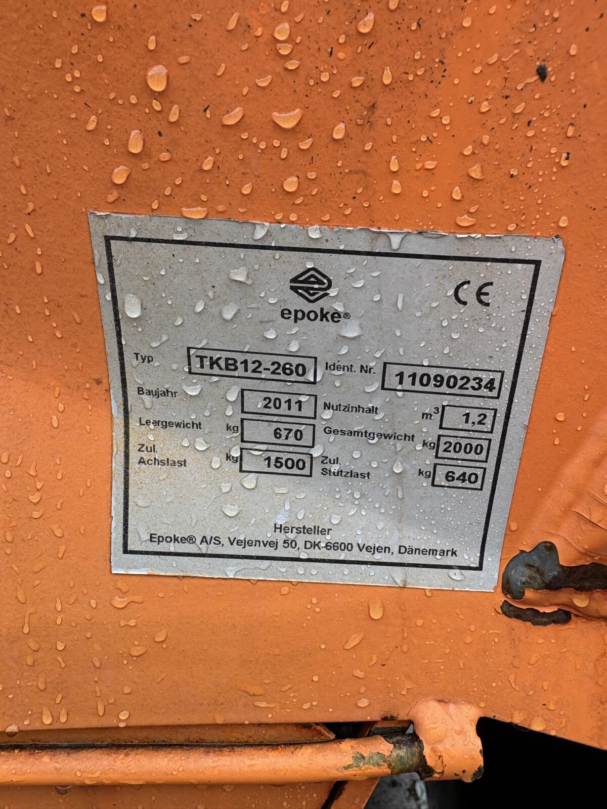 EPOKE TK12E Splittstreugerät 1