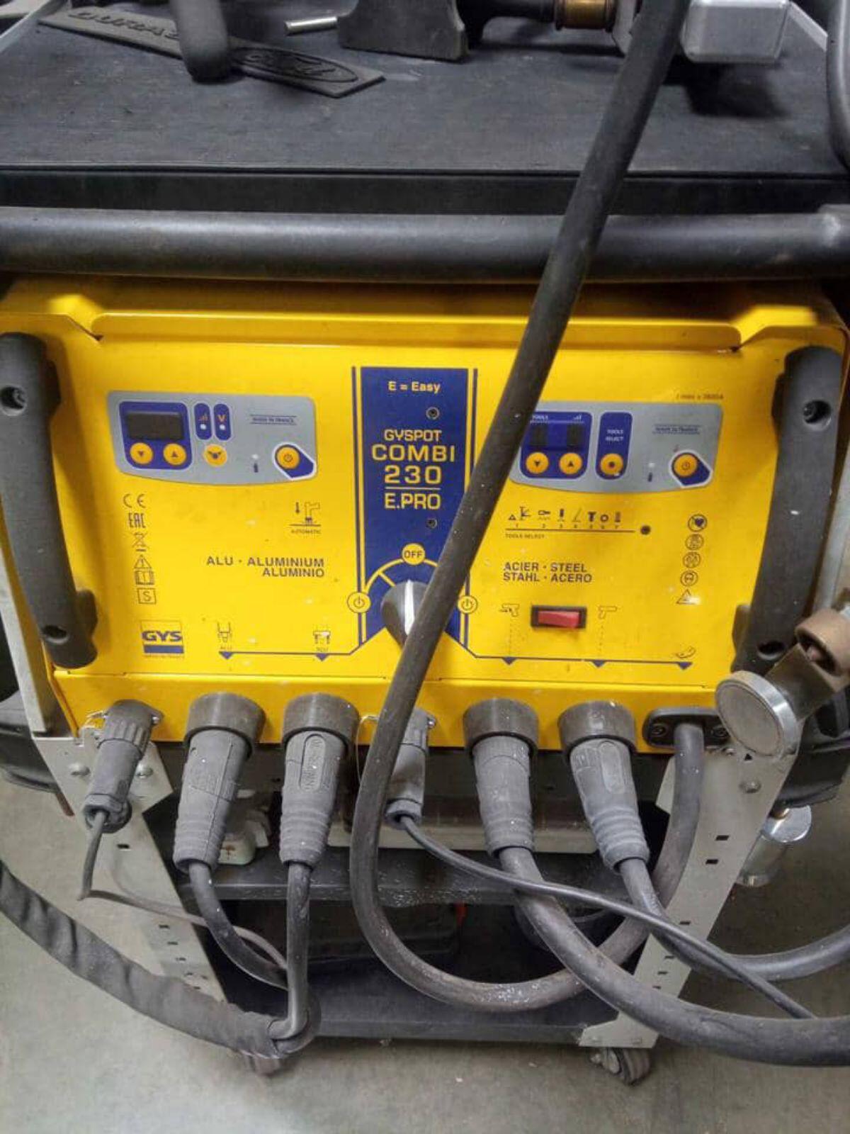 GYS Profispotter Combi 230 E.Pro für Karosserie - Alu & Blech 3